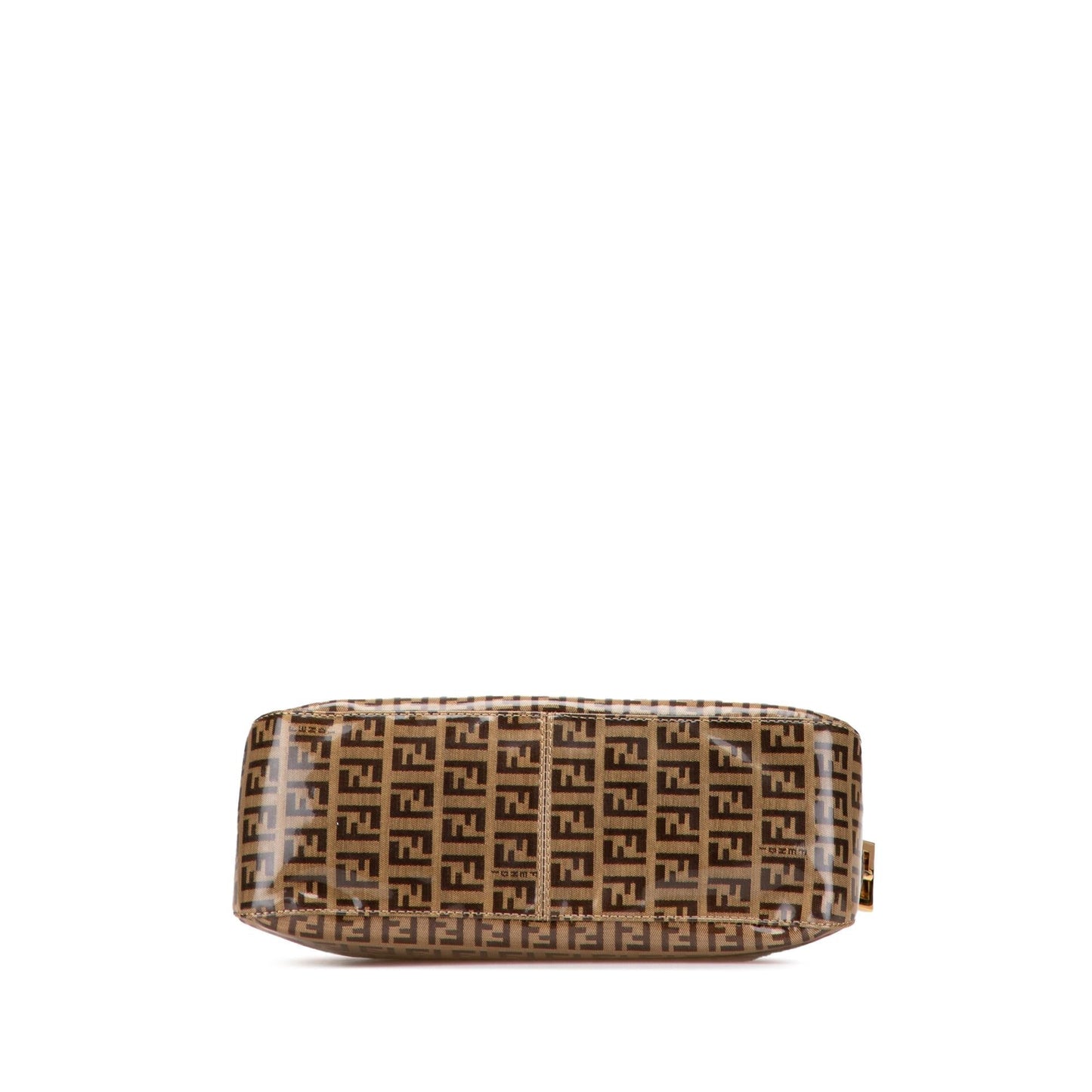 Fendi Zucchino Crystal Double Shoulder Bag Flap Flap Shoulder Bag