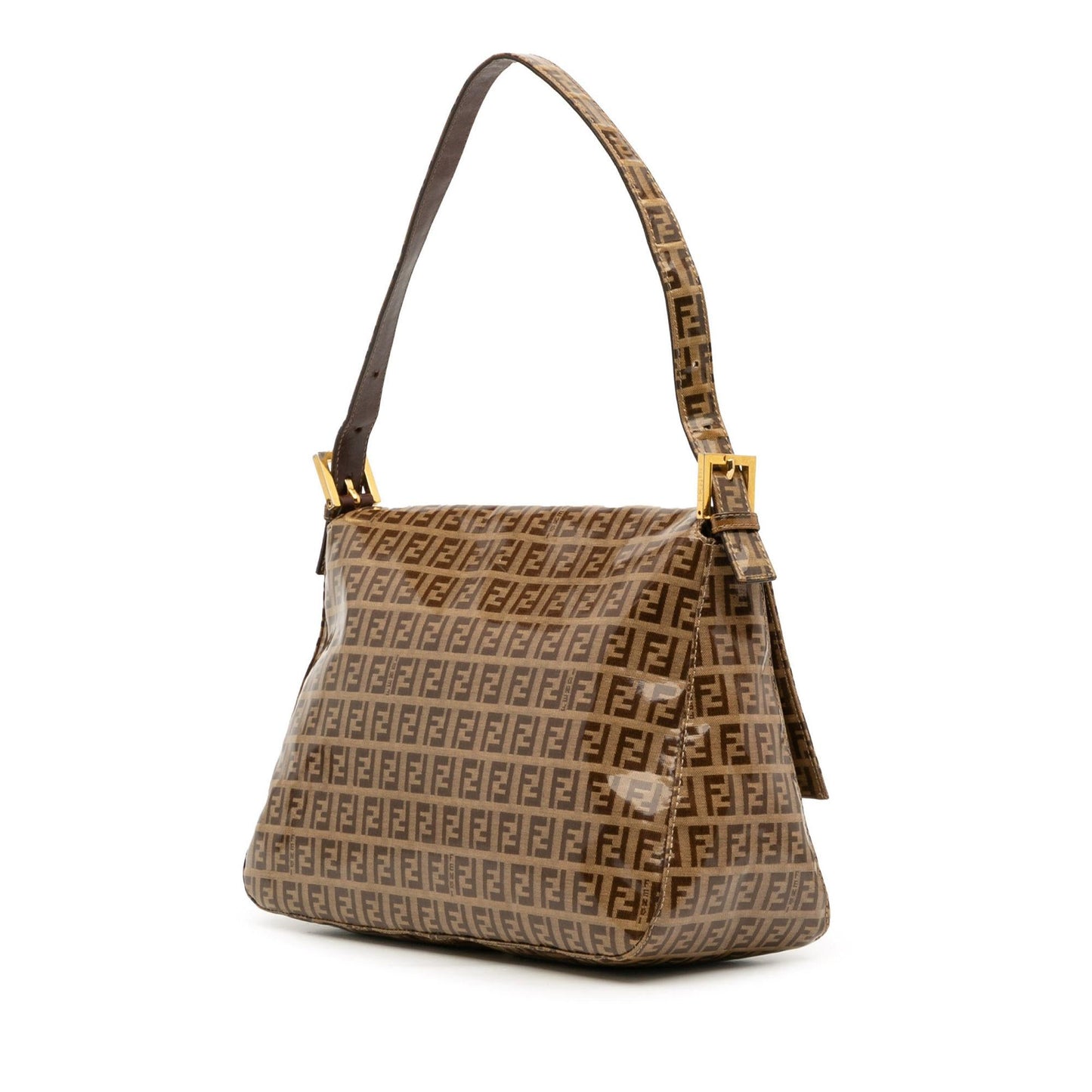 Fendi Zucchino Crystal Mamma Forever Shoulder Bag
