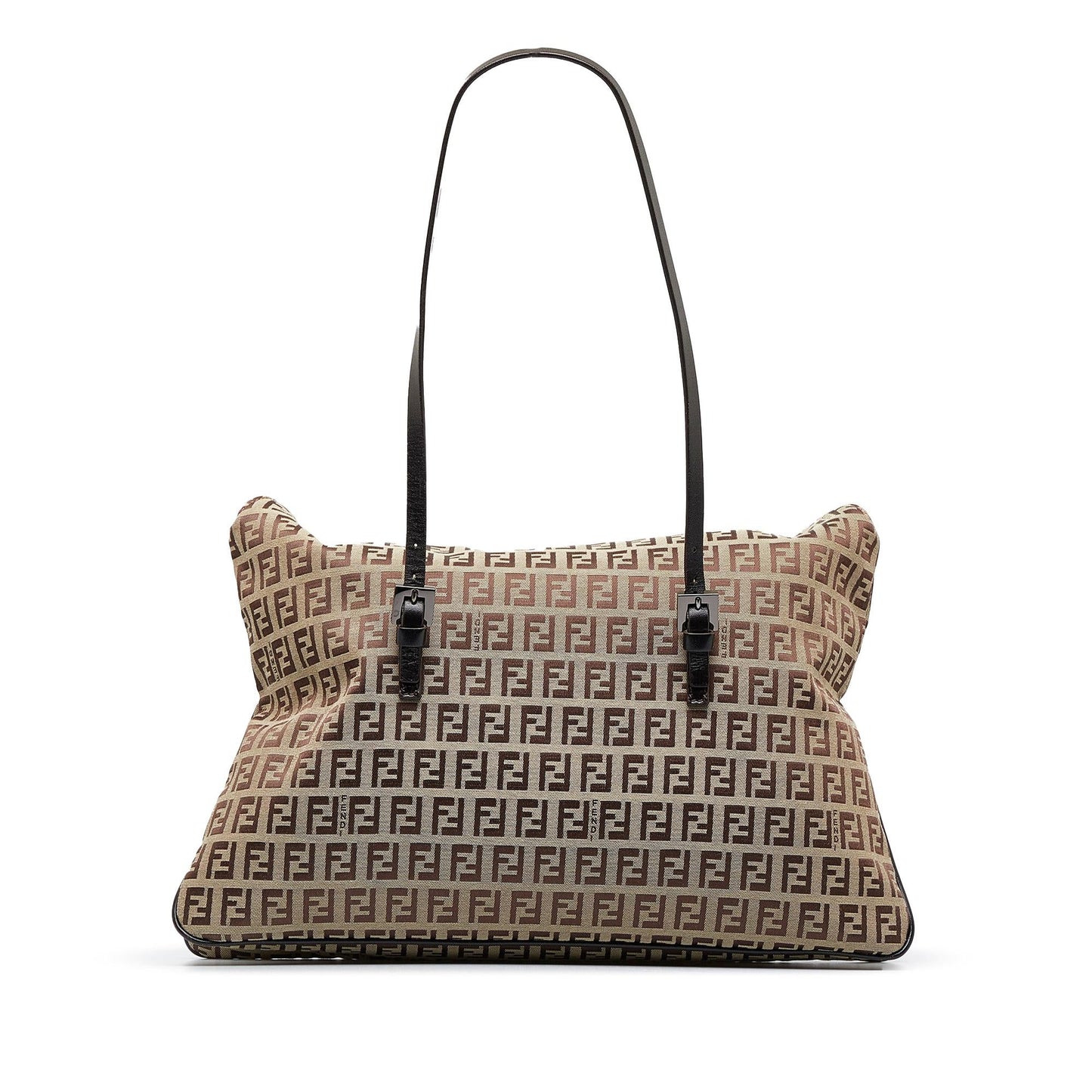 Fendi Zucchino Double Shoulder Bag Shg Bz3W6K Flap