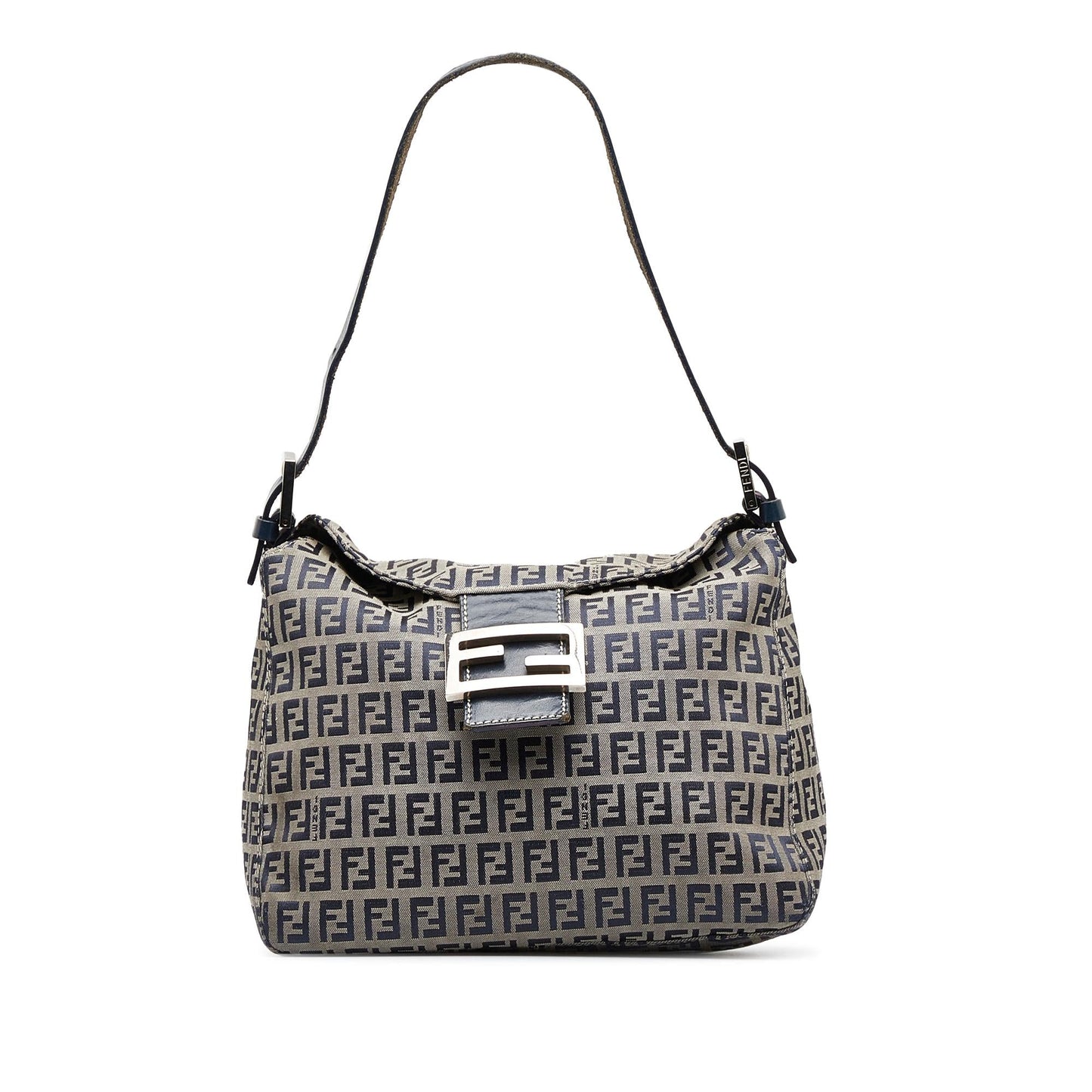 Fendi Zucchino Double Shg Bqcjg1 Shoulder Bag Flap