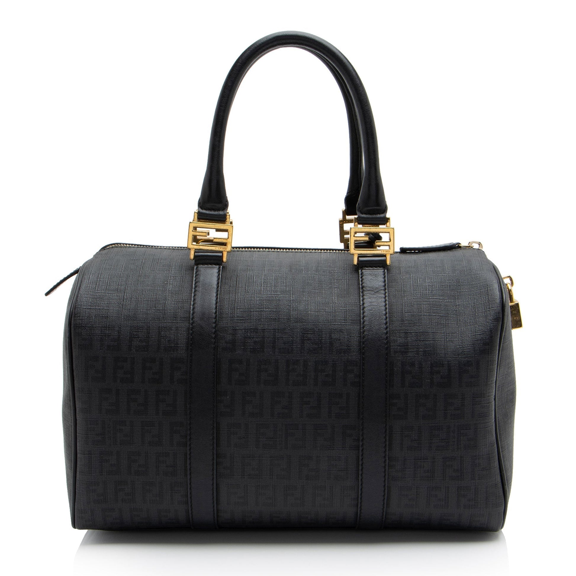 Fendi Zucchino Forever Boston Bag Shf 1Jxlmp Satchel Bag
