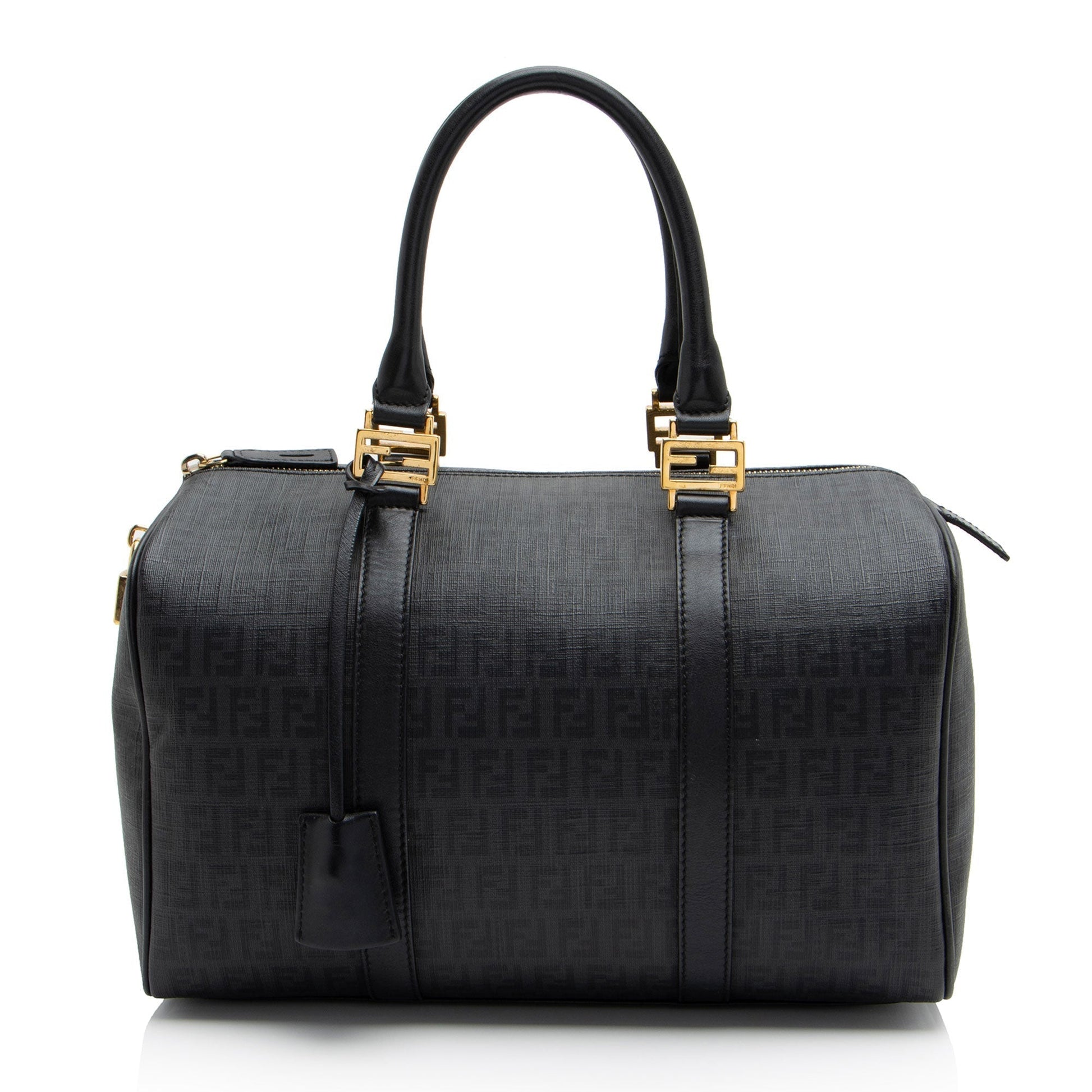 Fendi Zucchino Forever Boston Bag Shf 1Jxlmp Satchel Bag