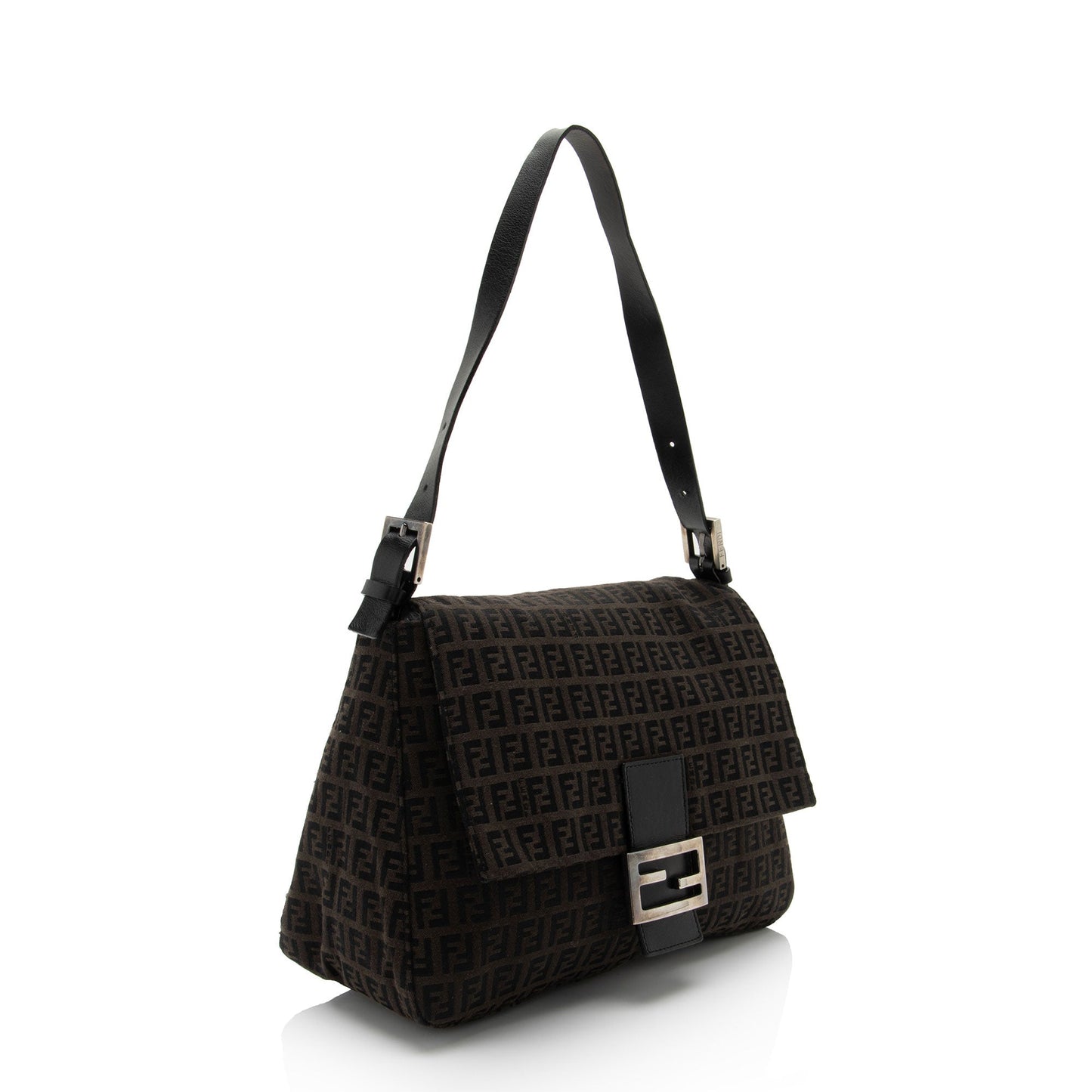 Fendi Zucchino Forever Mamma Shoulder Bag Shf Bisnnb