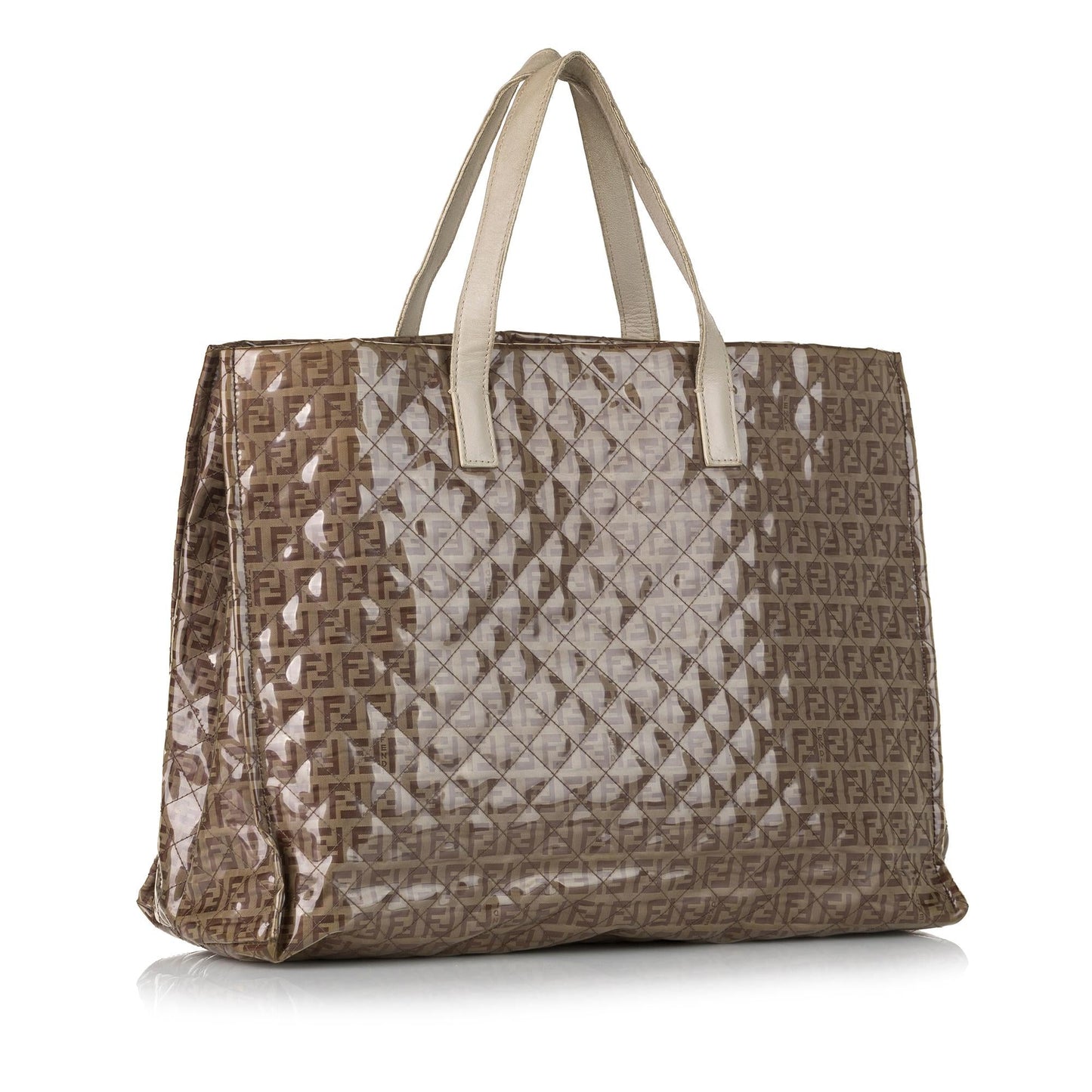 Fendi Zucchino Glazed Tote Tote Bag