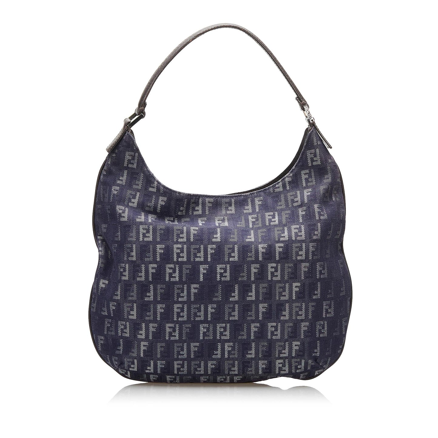 Fendi Zucchino Hobo Shg Shoulder Bag