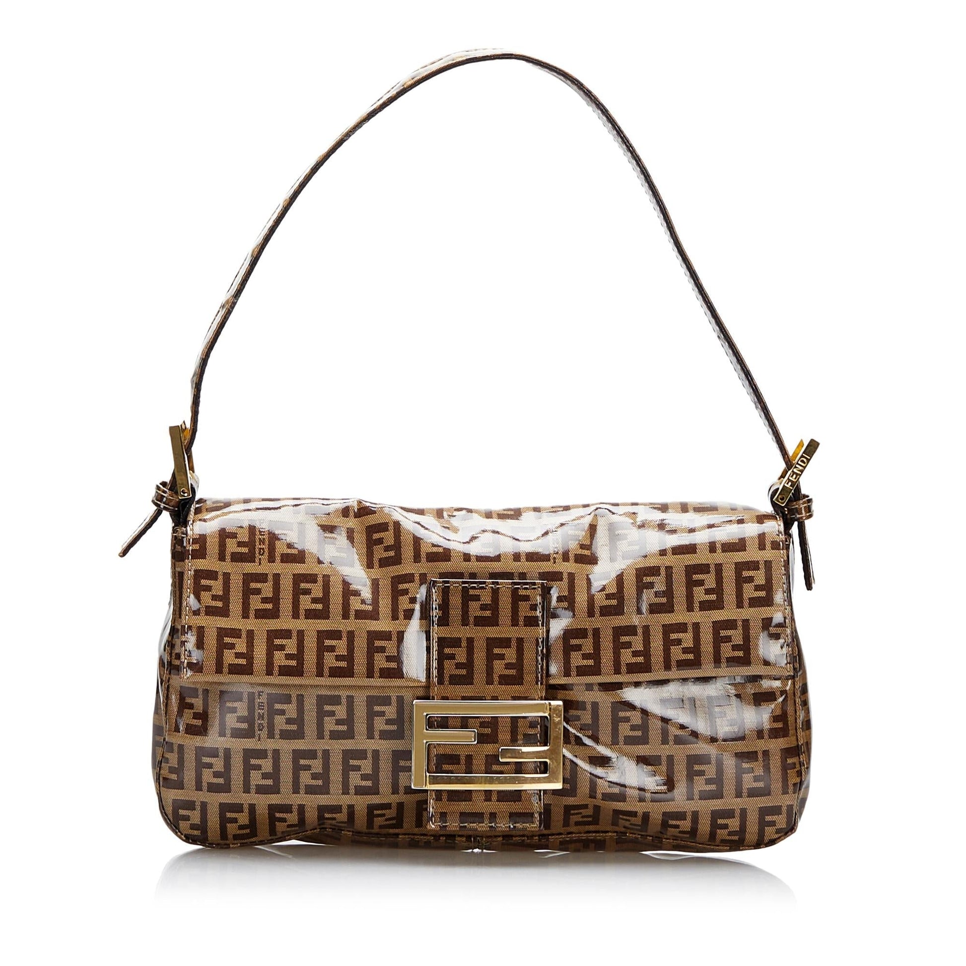 Fendi Zucchino Mamma Baguette Shg O1Ocnu Handbag Shoulder Bag