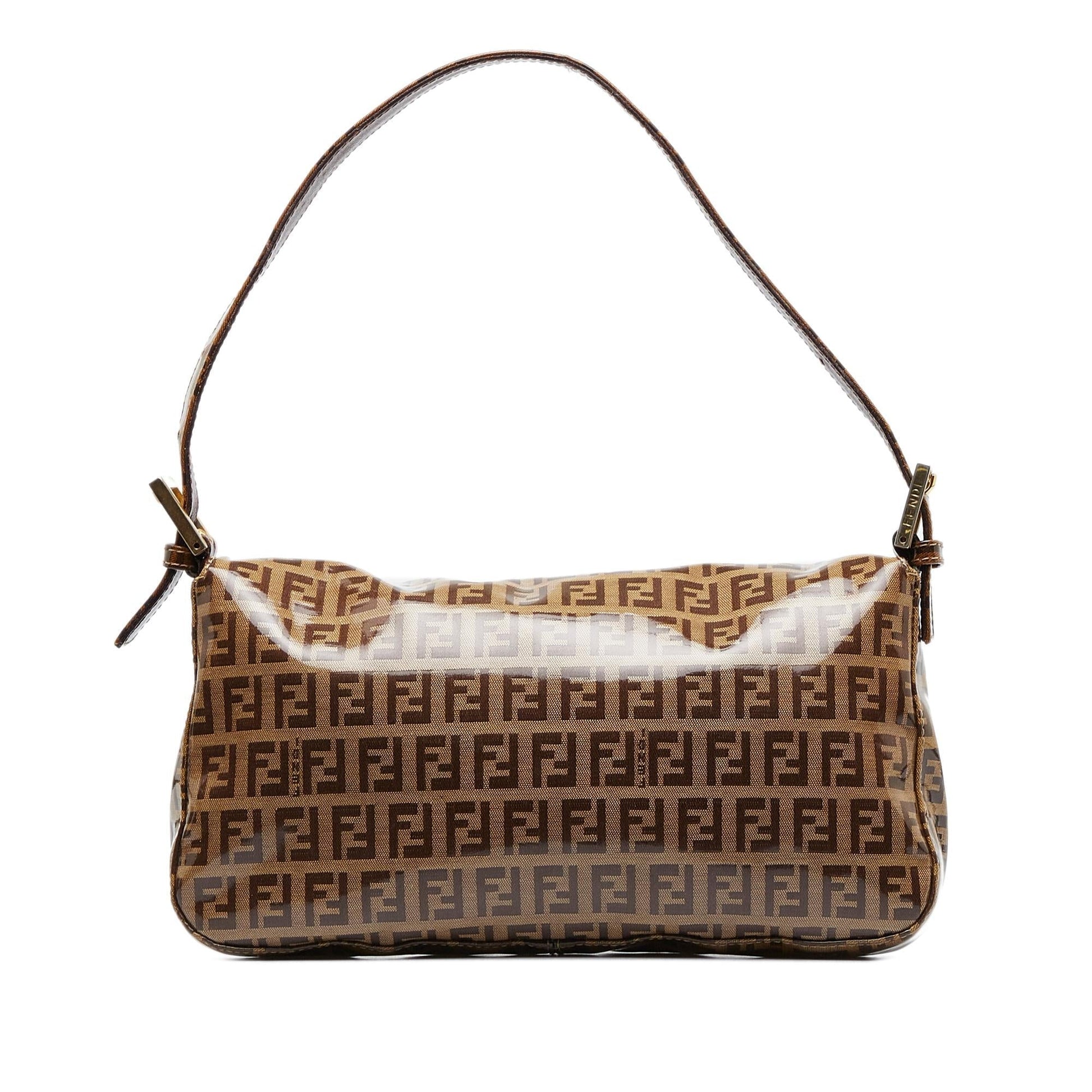 Fendi Zucchino Mamma Baguette Shg Jbxzpp Handbag Shoulder Bag