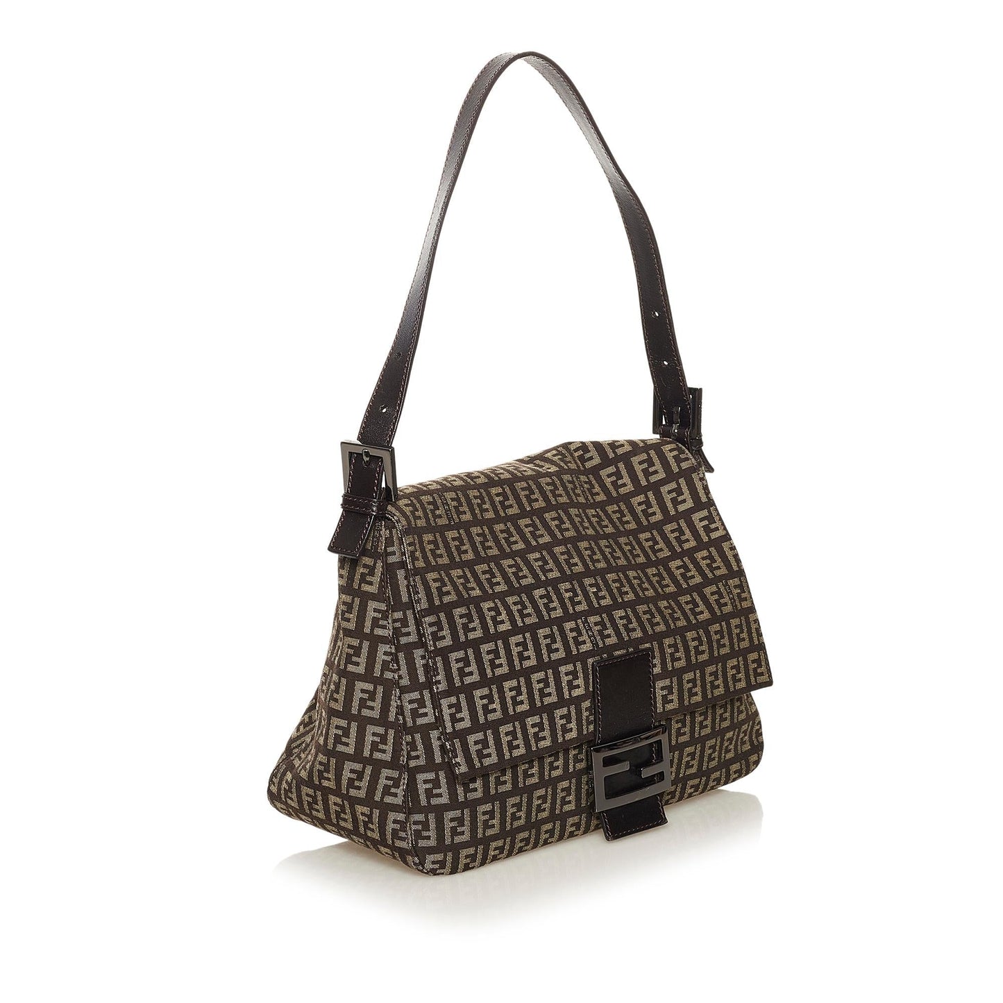 Fendi Zucchino Mamma Forever Shg Shoulder Bag