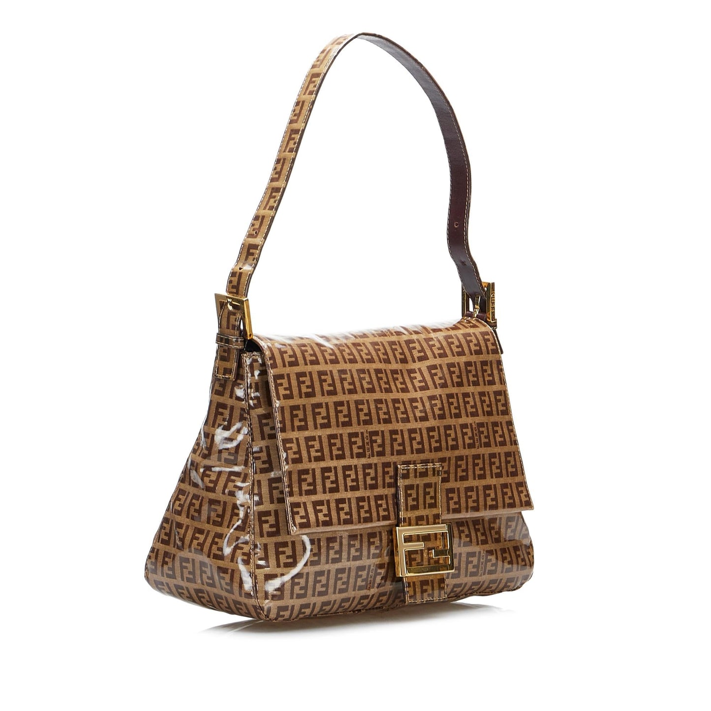 Fendi Zucchino Mamma Forever Shg 0P Ro Shoulder Bag