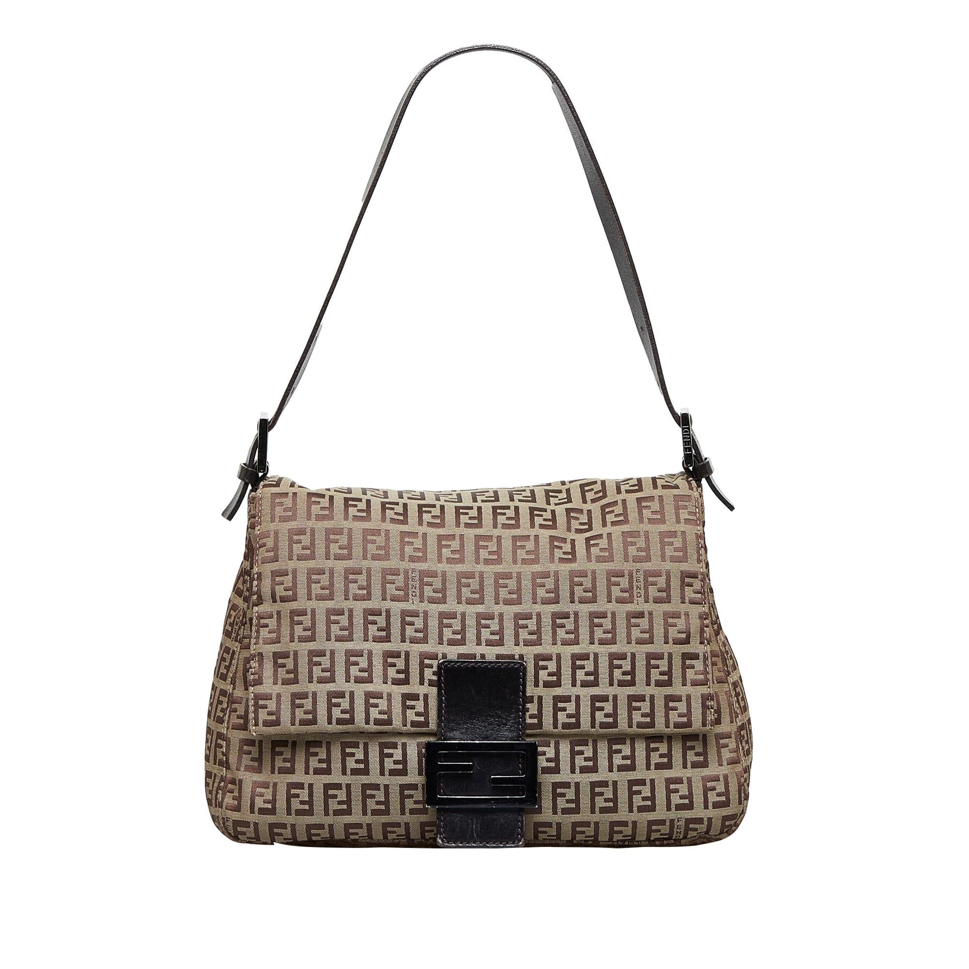 Fendi Zucchino Mamma Forever Shg Kckfvp Shoulder Bag