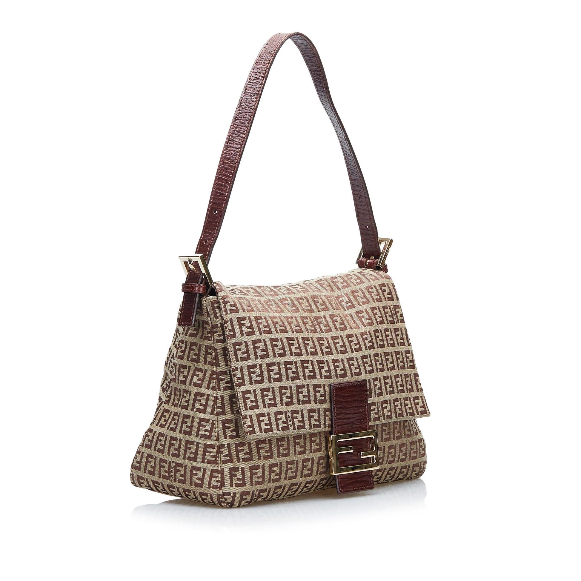 Fendi Zucchino Mamma Forever Shg Bbcpyn Shoulder Bag