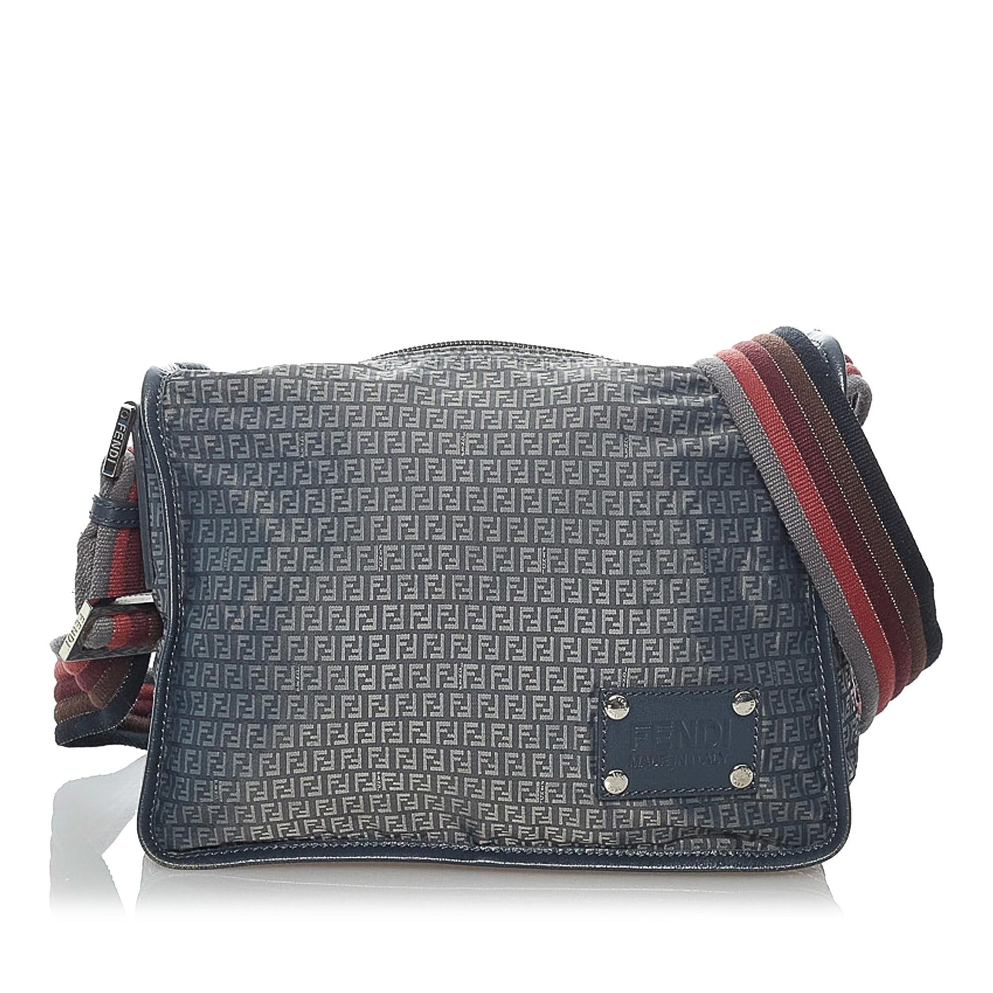 Fendi Zucchino Crossbody Bag Shg Nylon