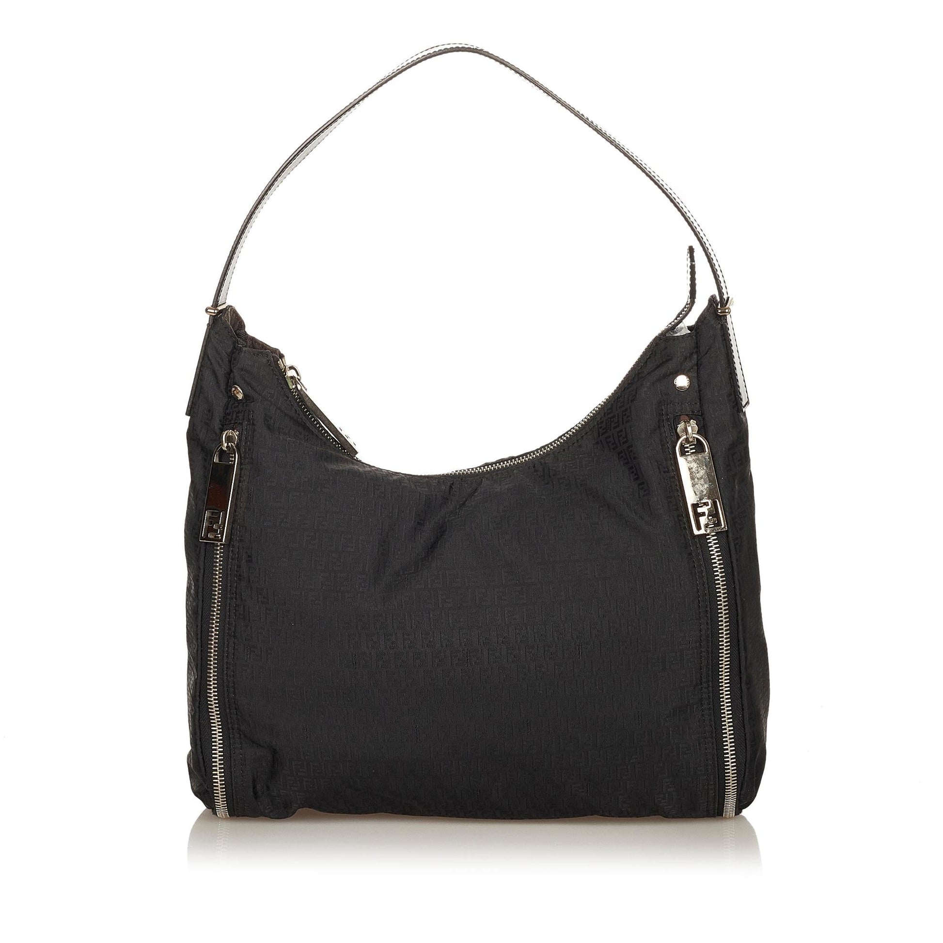 Fendi Zucchino Shoulder Bag Shg Nylon