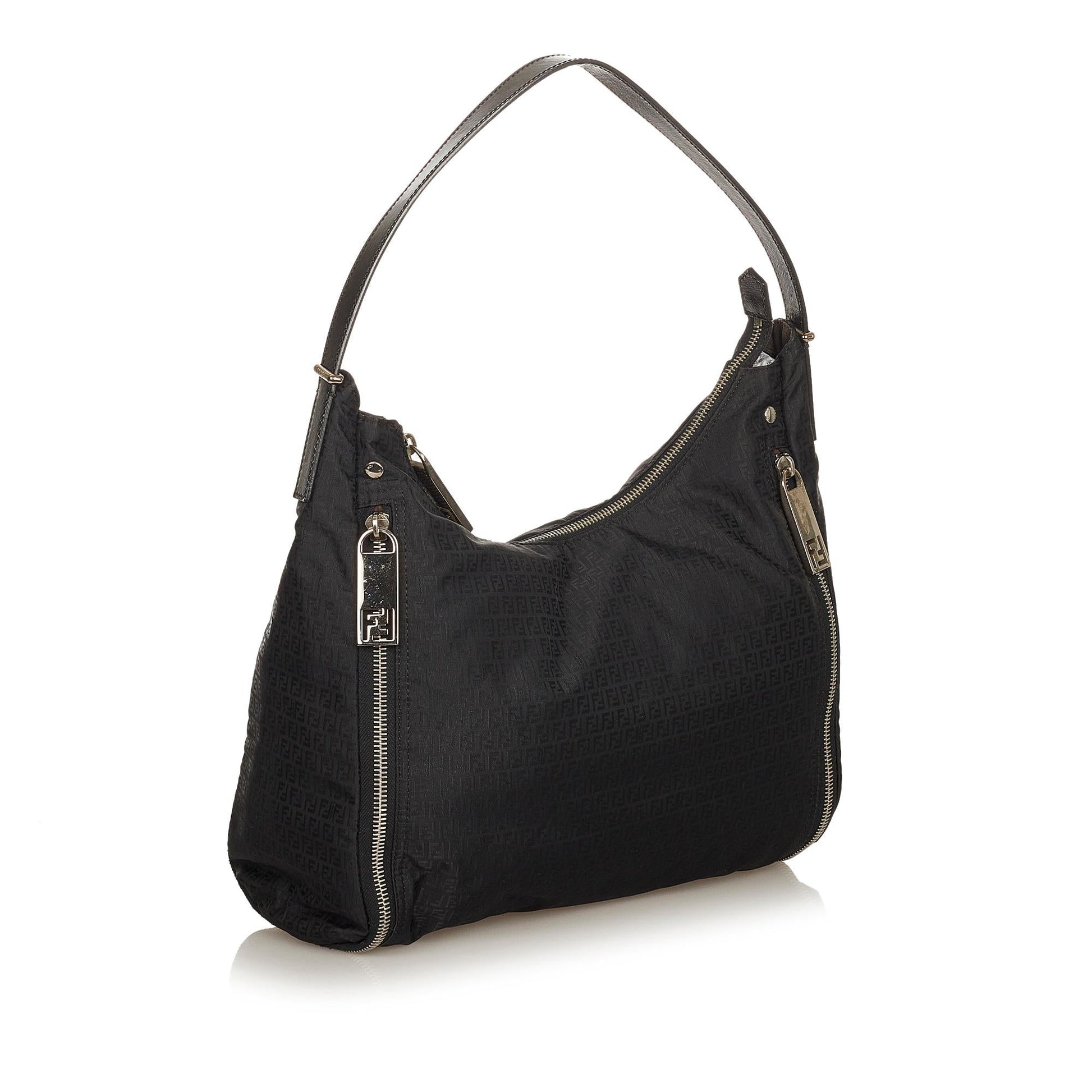 Fendi Zucchino Shoulder Bag Shg Nylon