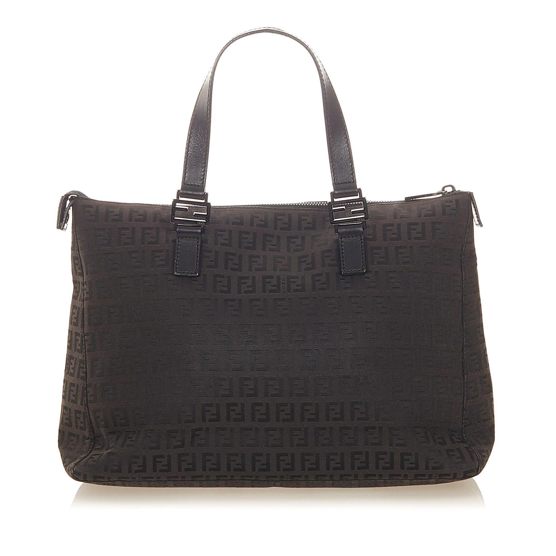 Fendi Zucchino Tote Bag Shg Nylon