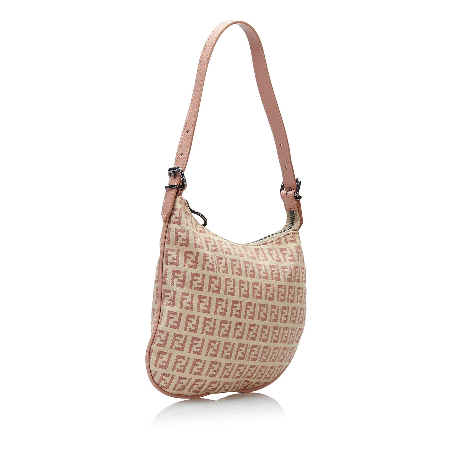 Fendi Zucchino Oyster Shg Vsnkau Shoulder Bag