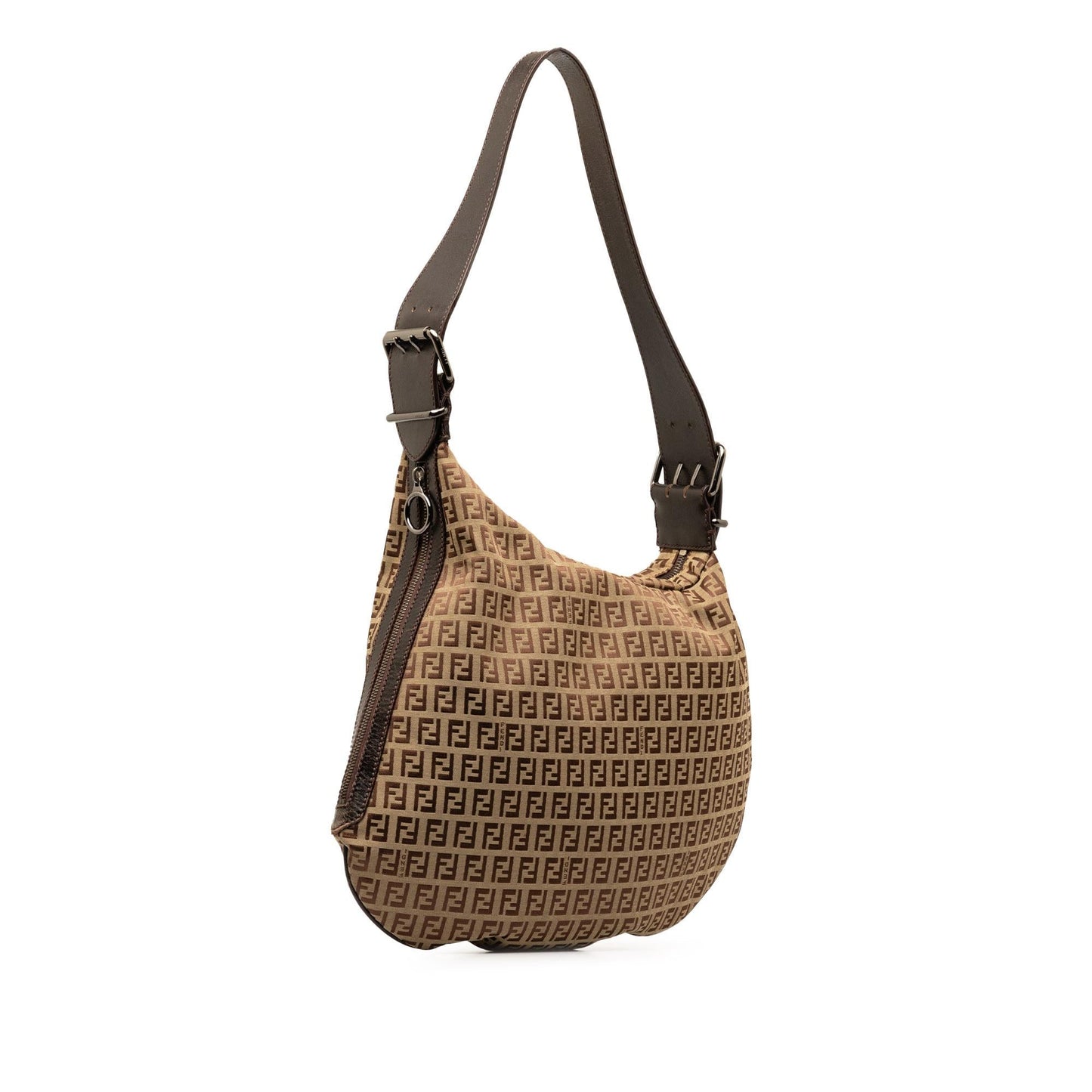 Fendi Zucchino Oyster Shg 2Me Shoulder Bag