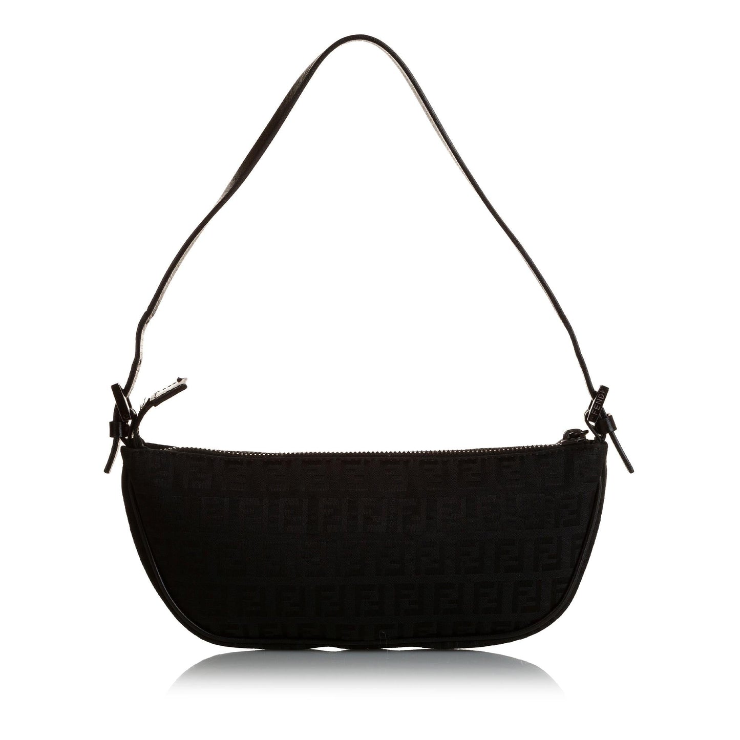 Fendi Zucchino Pochette Shg Handbag Travel Bag