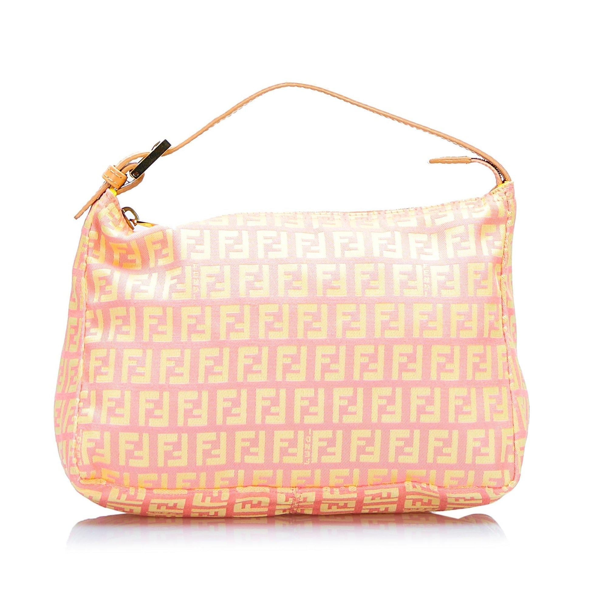 Fendi Zucchino Pochette Shg 02Chjr Satchel Bag