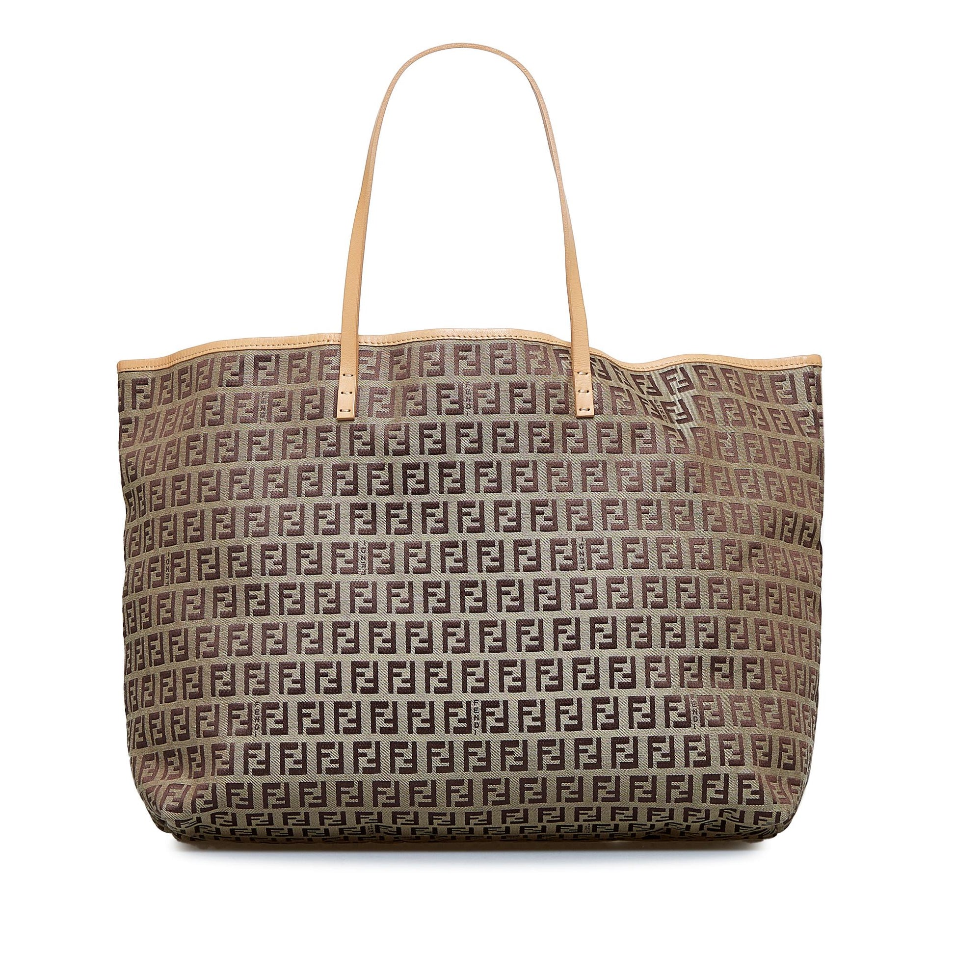 Fendi Zucchino Roll Tote Shg Xscact Tote Bag