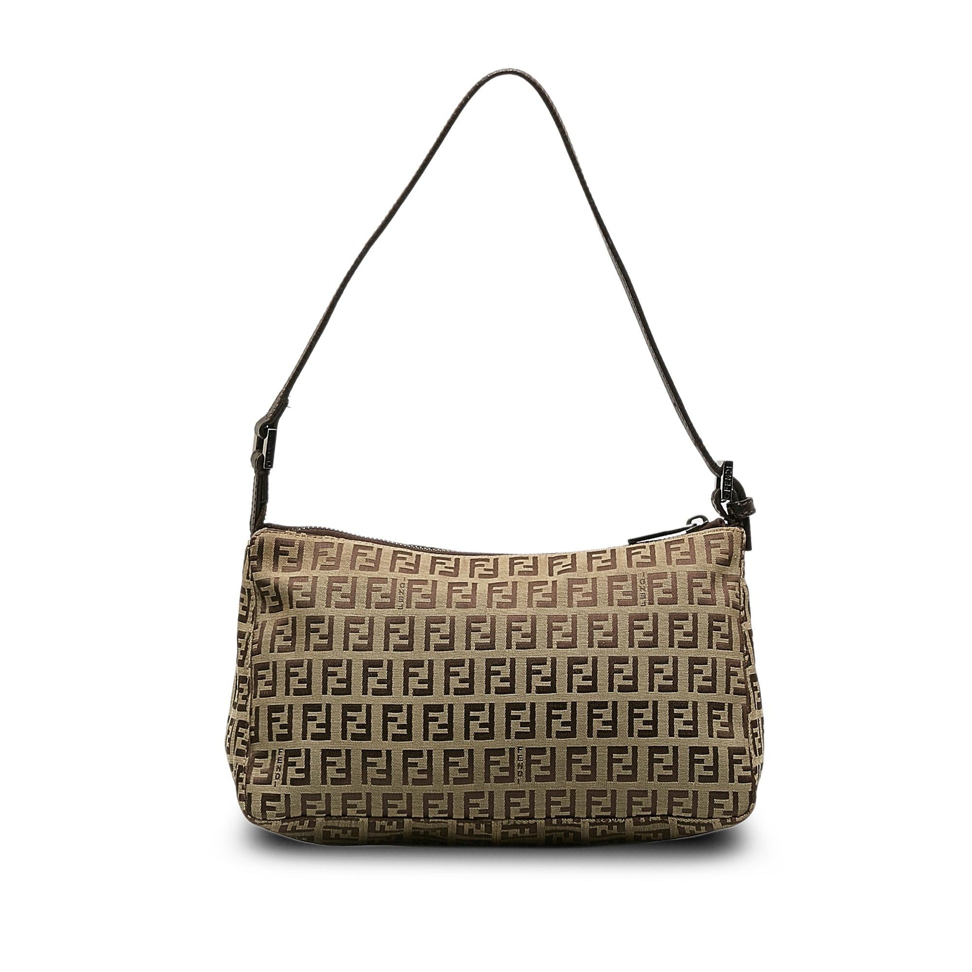 Fendi Zucchino Shoulder Bag Shg W7M4Rh