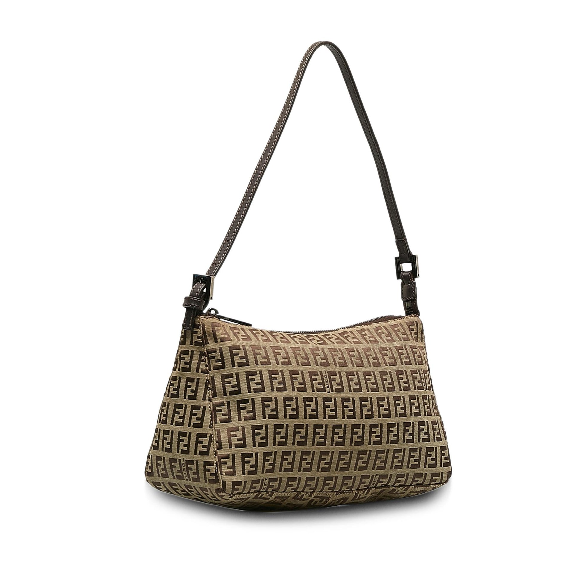Fendi Zucchino Shoulder Bag Shg W7M4Rh