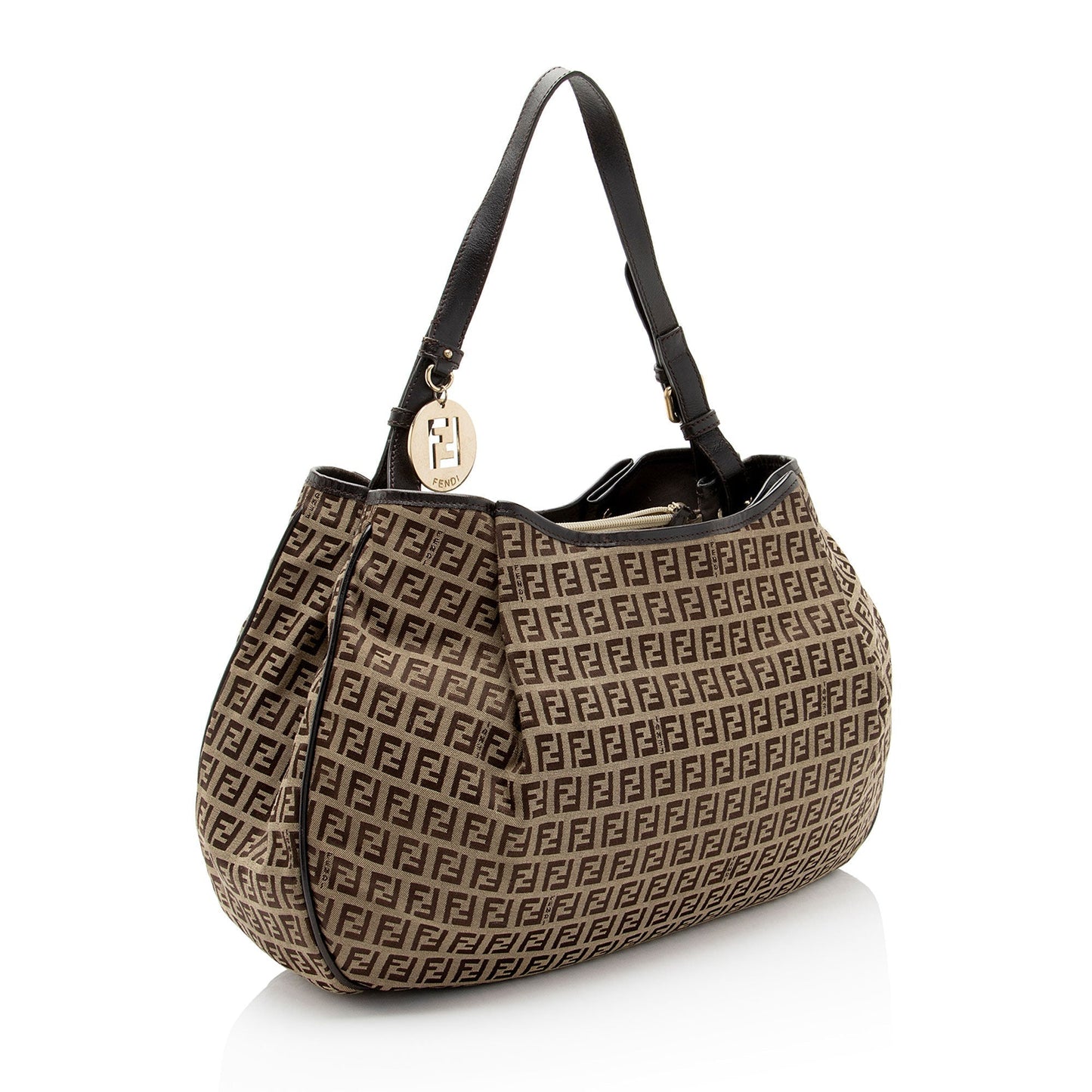 Fendi Zucchino Hobo Shf Opb5Id Medium Shoulder Bag