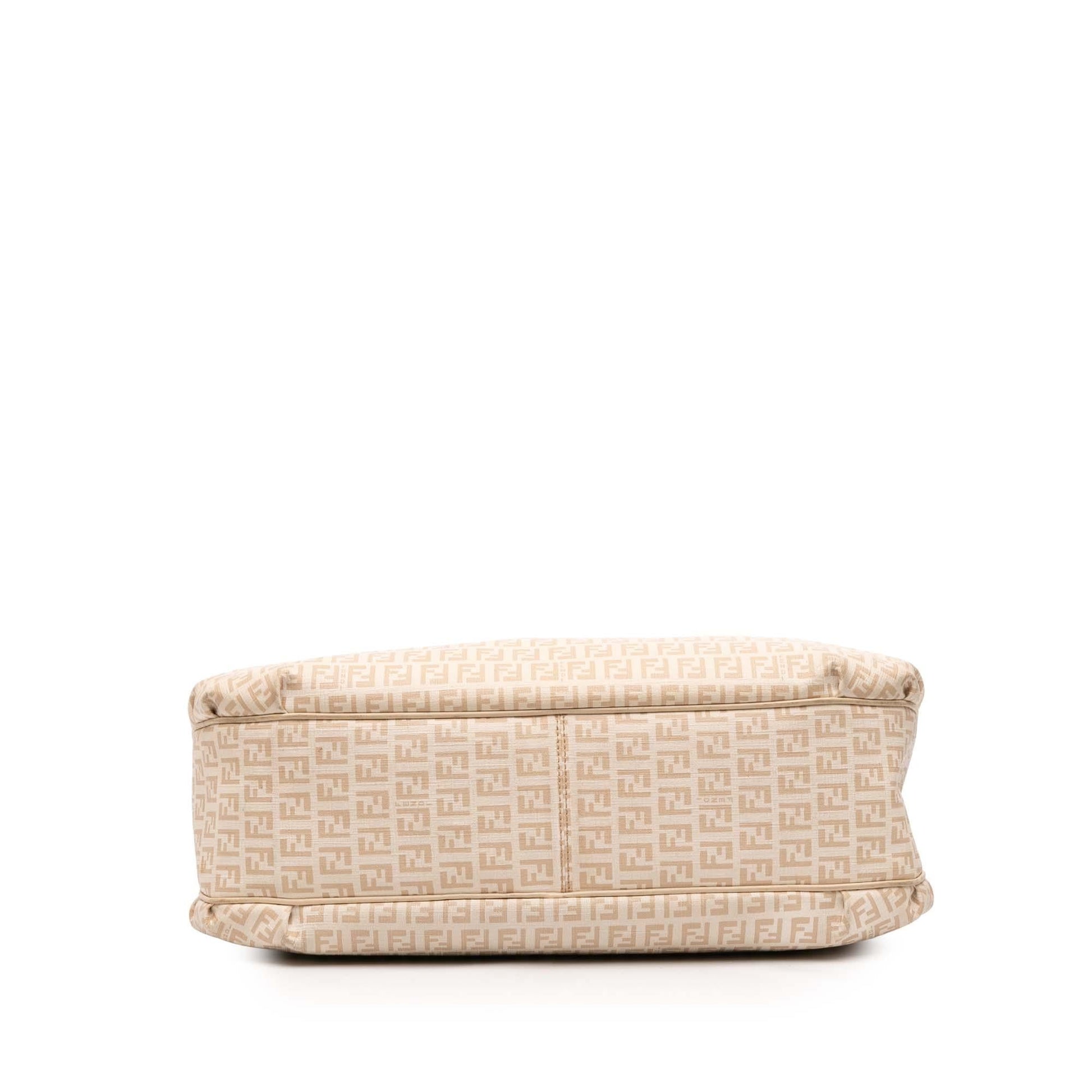 Fendi Zucchino Spalmati Chiusura Tote Tote Bag
