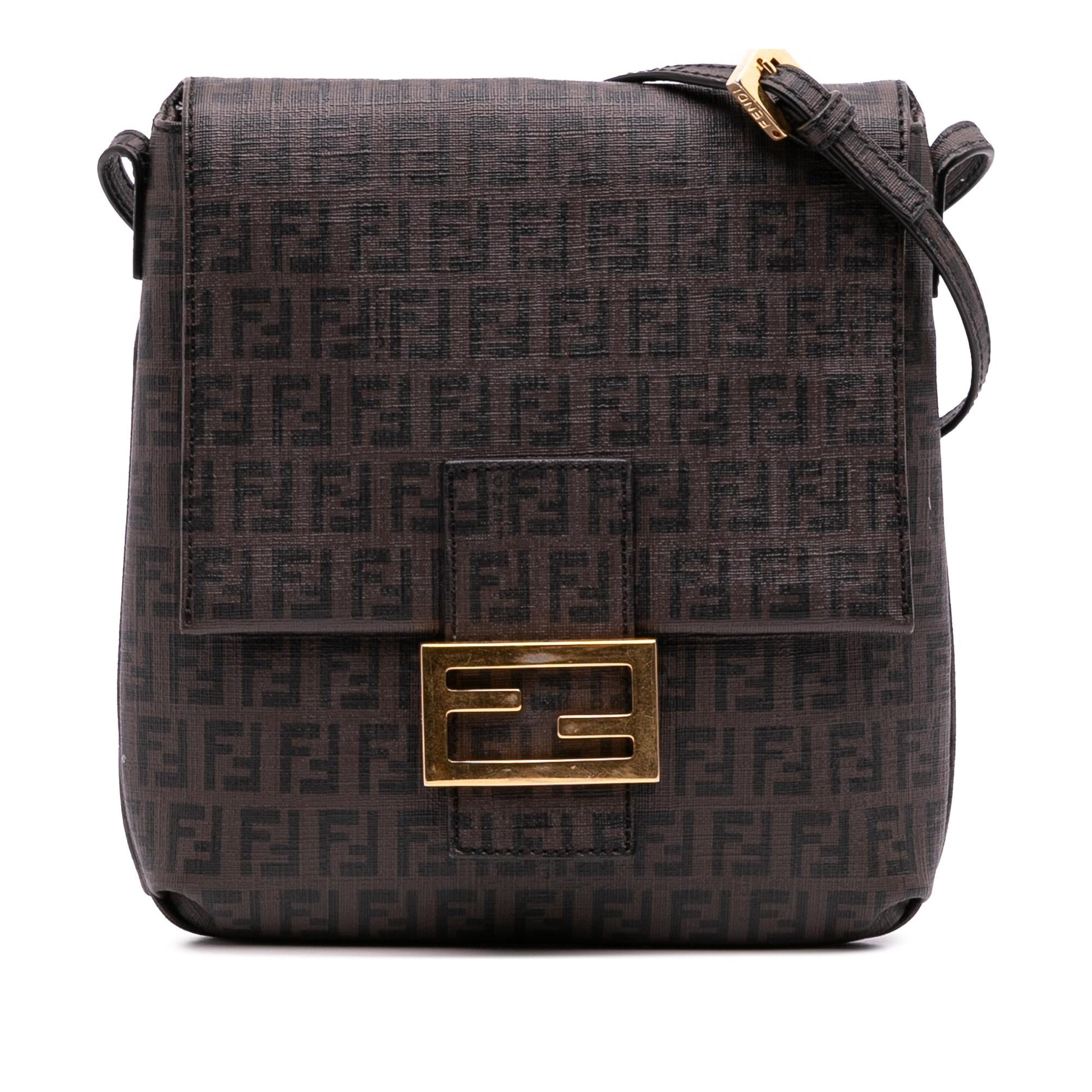 Fendi Zucchino Spalmati Crossbody Crossbody Bag Spalmati Crossbody 4