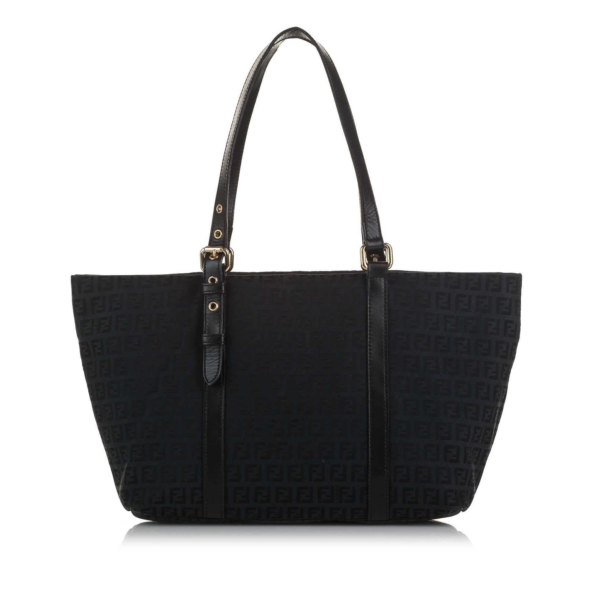 Fendi Zucchino Superstar Tote Shg Uflfjb Canvas Tote Bag