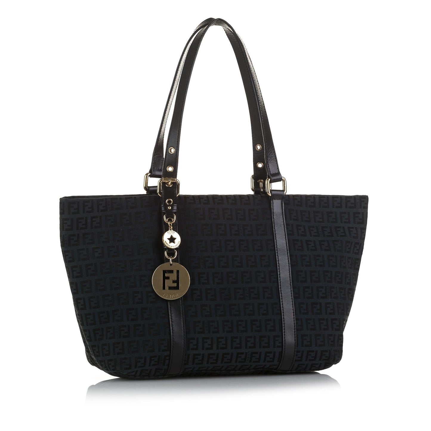 Fendi Zucchino Superstar Tote Shg Uflfjb Canvas Tote Bag