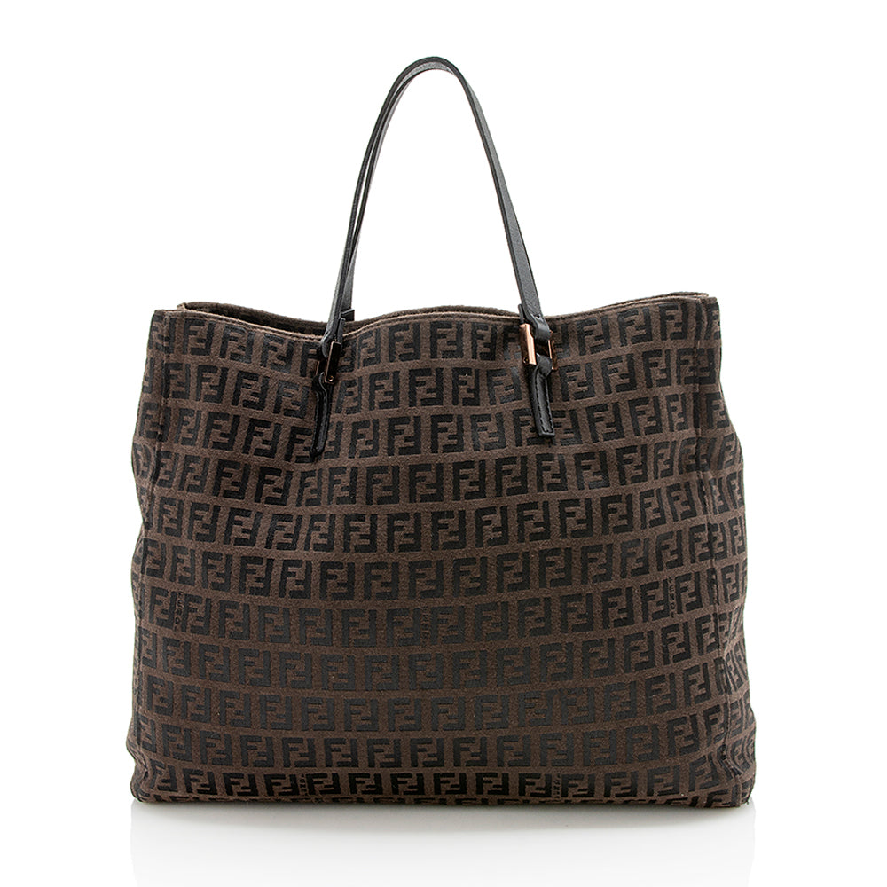 Fendi Zucchino Tote Shf Tote Bag Tote Shf 12809