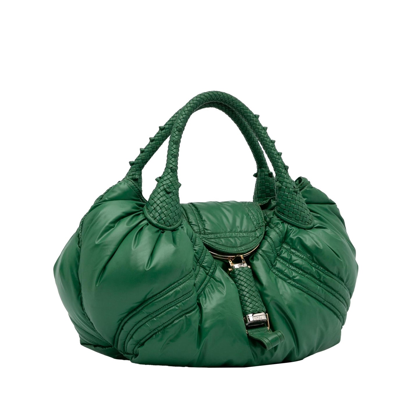 Fendi Moncler Puffer Spy Handbag Shg Satchel Bag