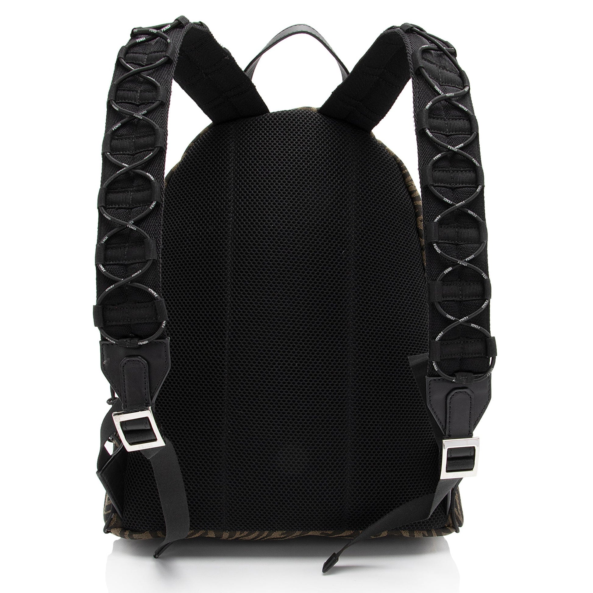 Fendi Sara Coleman Ff Vertigo Backpack Canvas Shoulder Bag