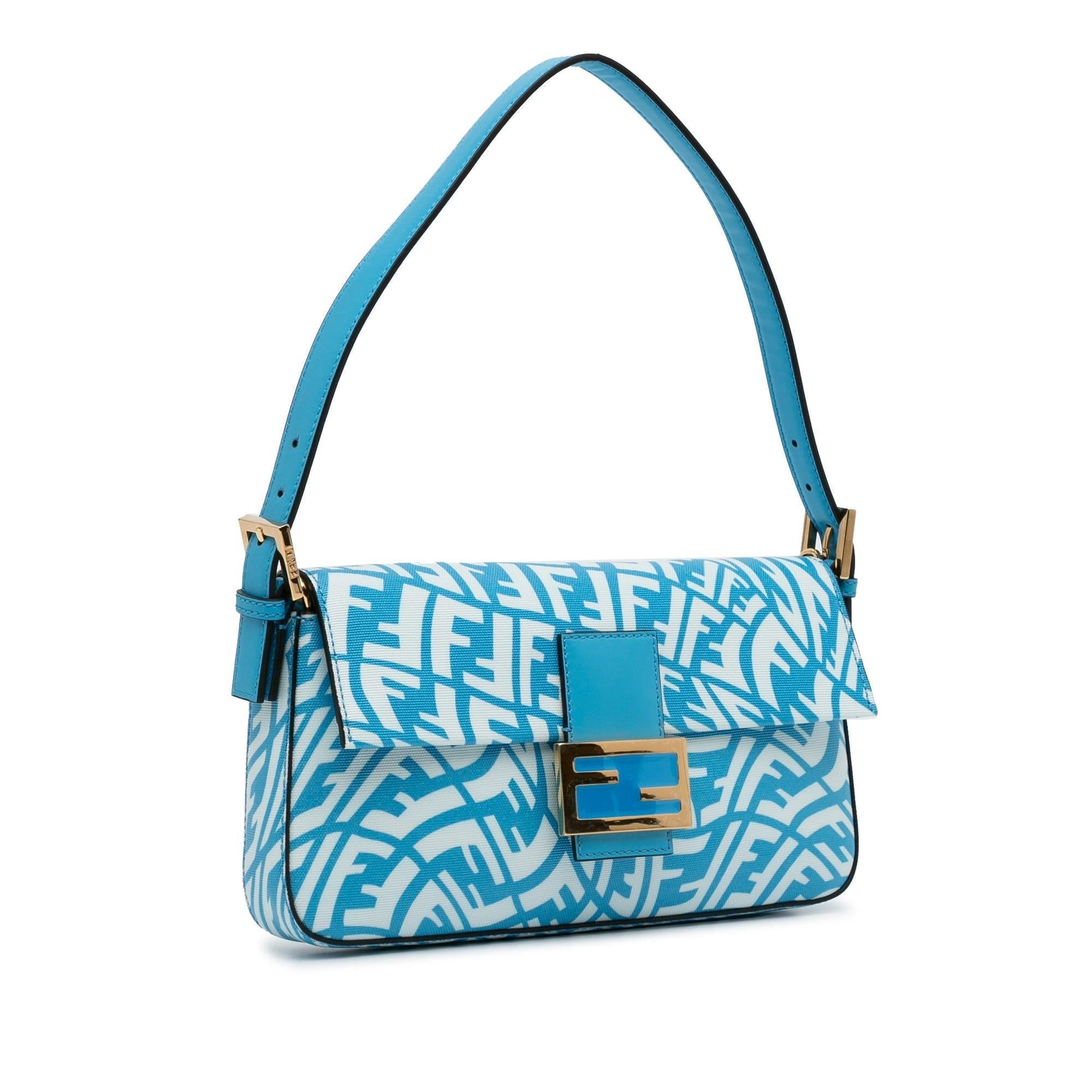Fendi Sarah Coleman Ff Vertigo Baguette Shg Handbag Shoulder Bag