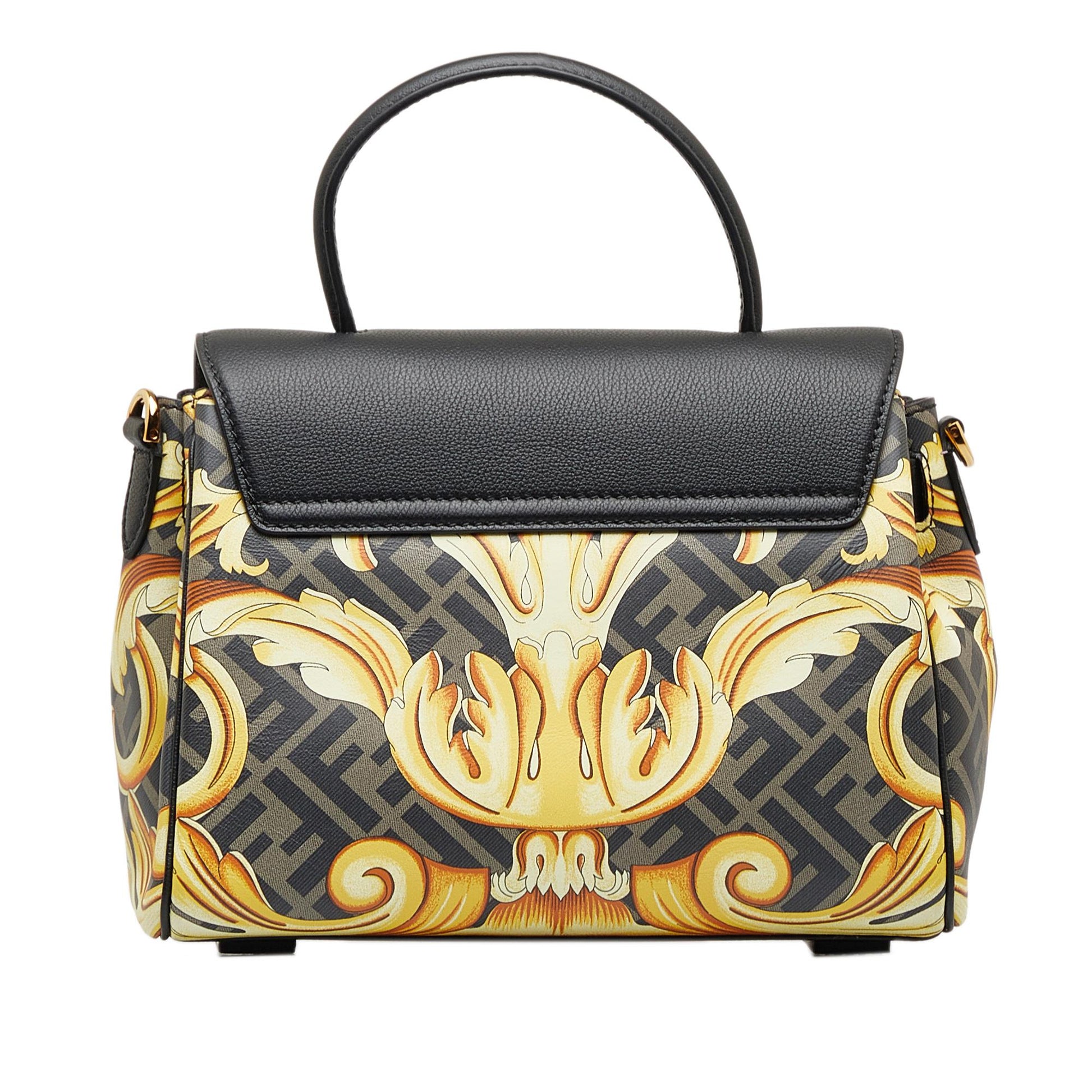 Fendi Versace Fendace La Medusa Satchel Shg Tiqnmz Satchel Bag