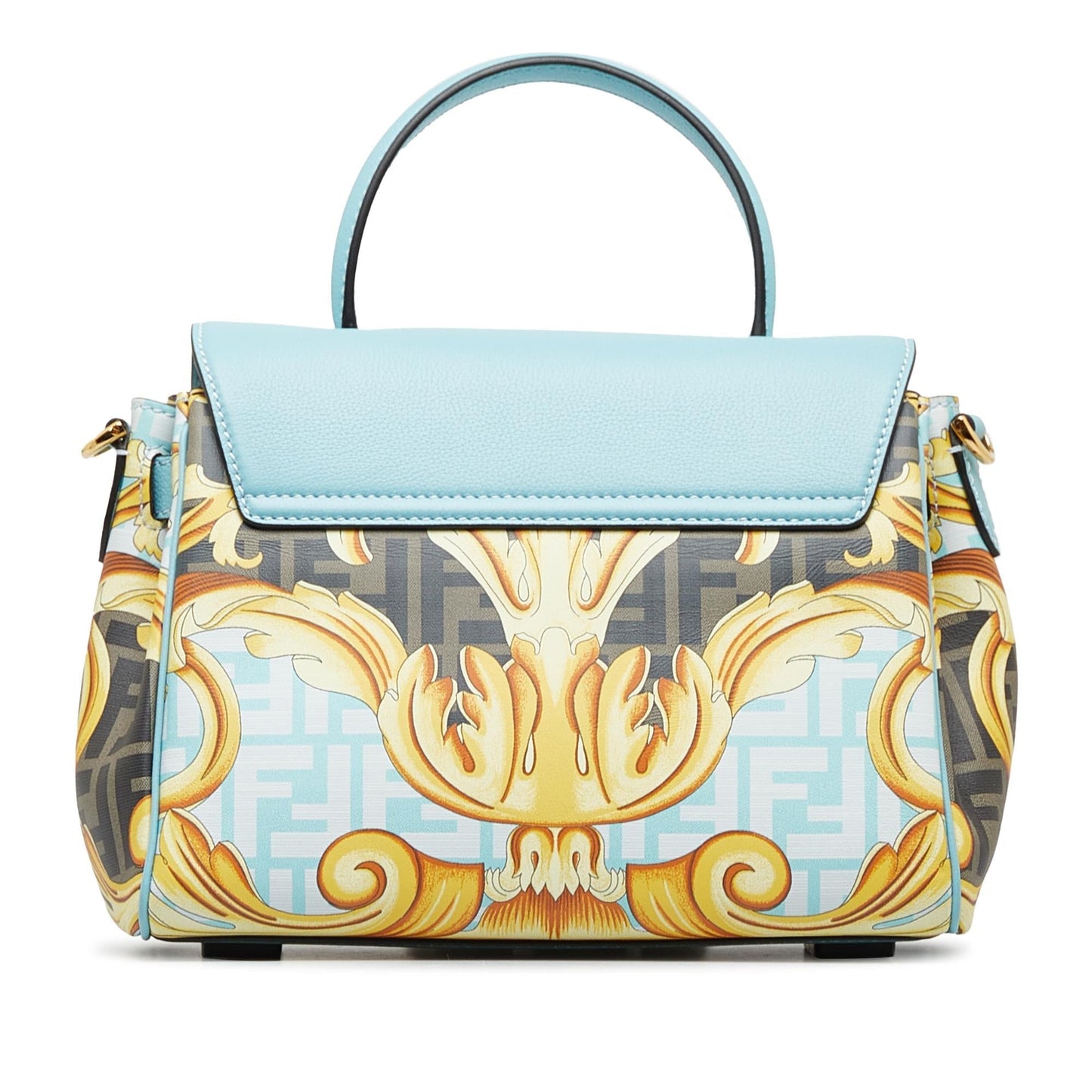 Fendi Versace Fendace La Medusa Satchel Shg Beo89N Satchel Bag