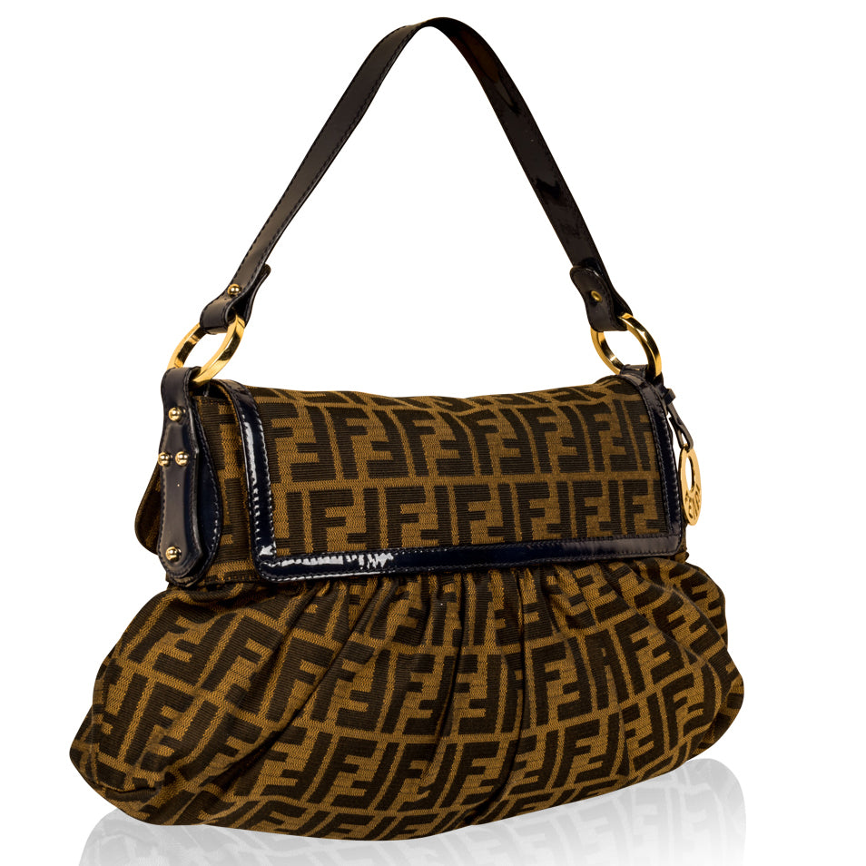 Fendi Zucca Hobo Bag Shoulder Bag