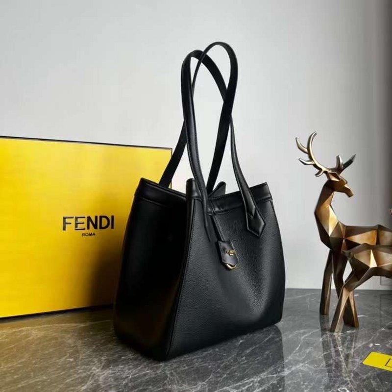 Fendi Classic Folding Bag Leather Travel Bag