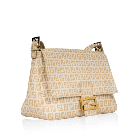 Fendi Mama Baguette Zucca Tote Bag Shoulder Bag