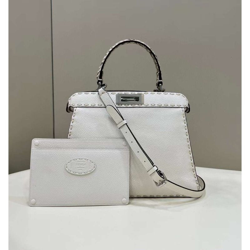 Fendi Peekaboo Hand Bag Travel Bag Hand Bag Bg02080