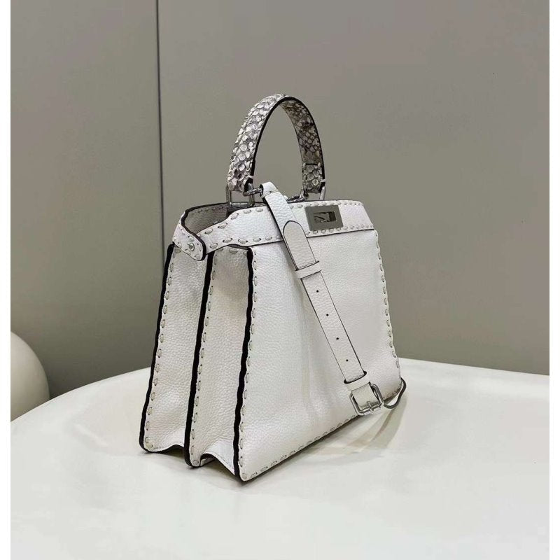 Fendi Peekaboo Hand Bag Travel Bag Hand Bag Bg02080