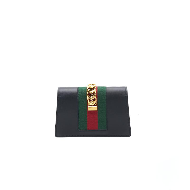 Gucci Sylvia Super Bag Leather Mini Travel Bag