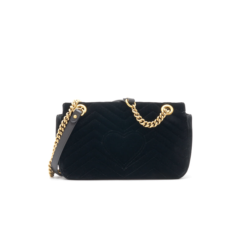 Gucci Velvet Marmont Bag Small Travel Bag