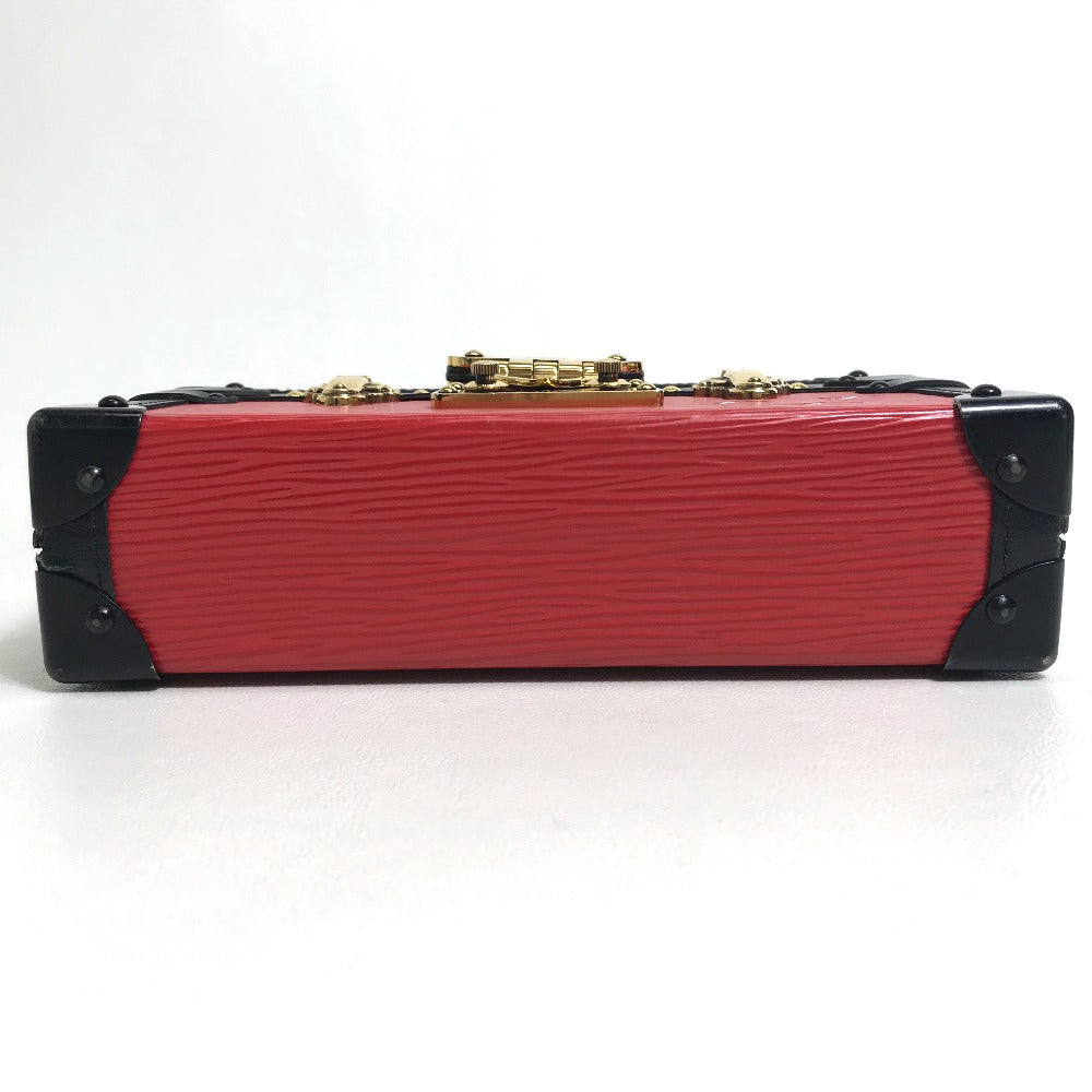 Louis Vuitton M54651 Epi Petite Mar Leather Black Red Shoulder Bag