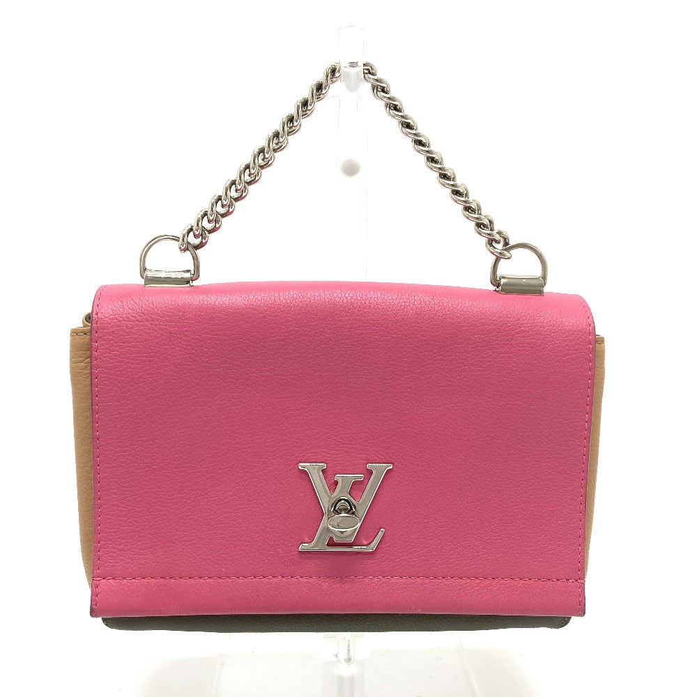Louis Vuitton M54103 x Tricolor Rock Leather Beige Pink Khaki Shoulder Bag