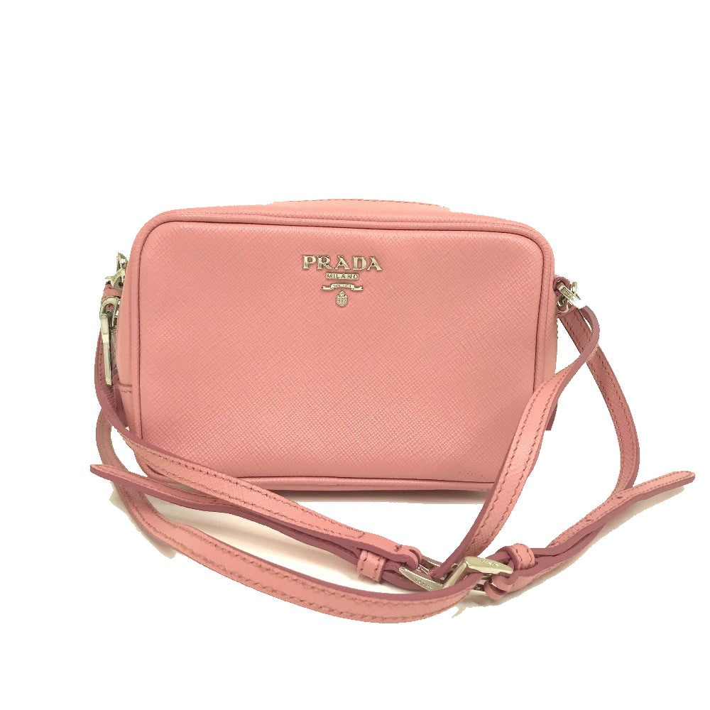 Shoulder Bag Safiano Shoulder Pouch Women Leather Pink