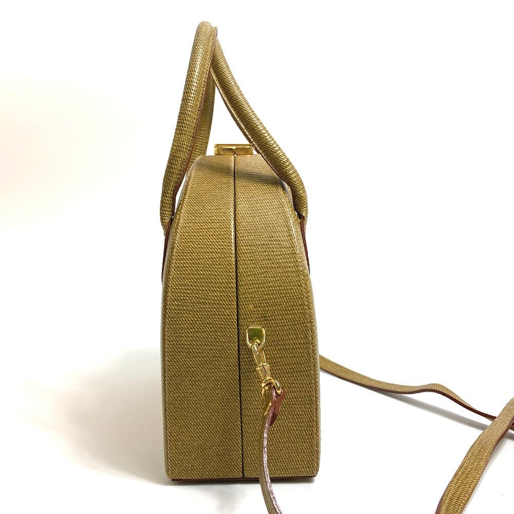 Fendi Handbag Type Semicircular Form Women Leather Beige Travel Bag