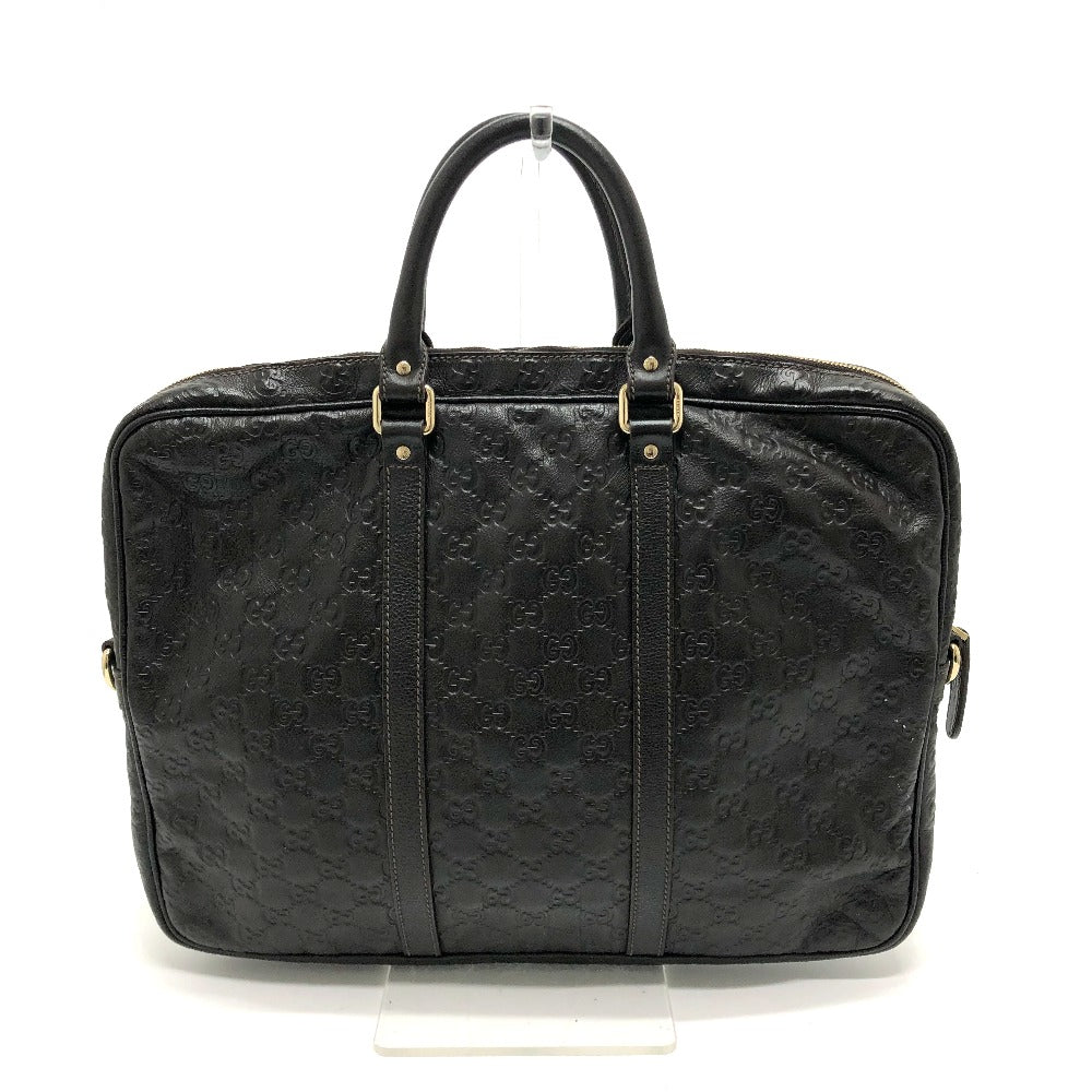 Gucci Briefcase Sima line Leather Brown Handbag