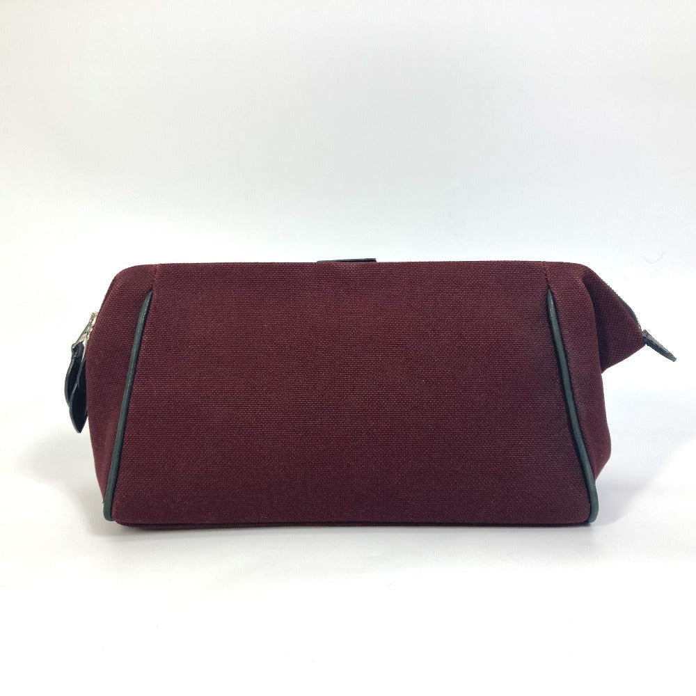 Clutch Bag Bordeaux Women Canvas